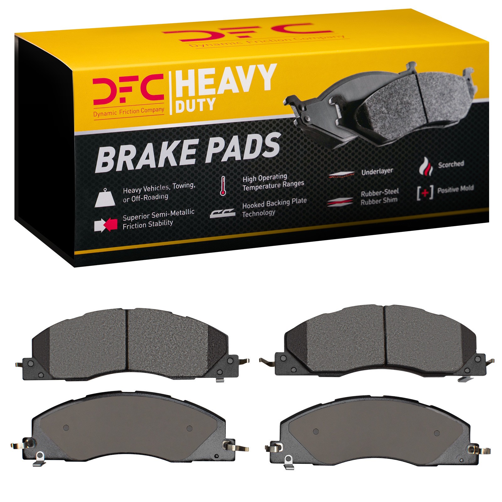 DYN-1214-1399-00 DFC Heavy Duty Pads - Image 2