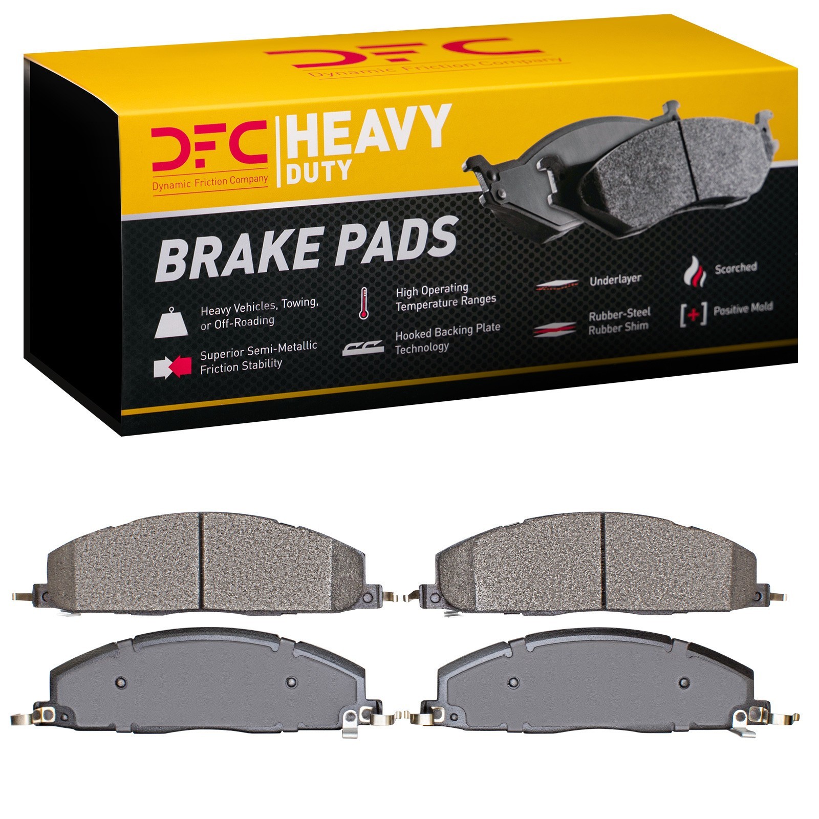 DYN-1214-1400-00 DFC Heavy Duty Pads - Image 2