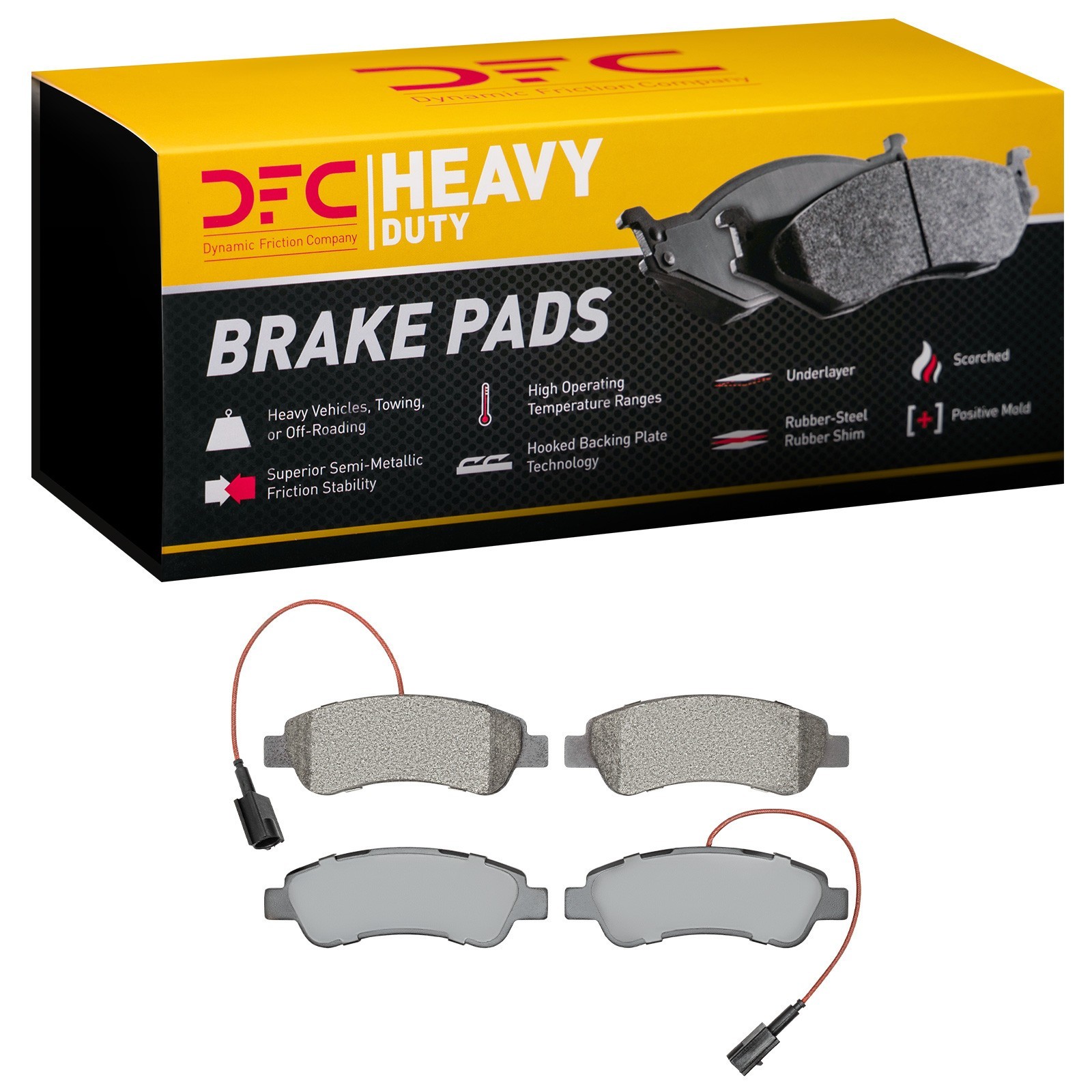 DYN 1214-1490-00 DFC Heavy Duty Pads - Image 2