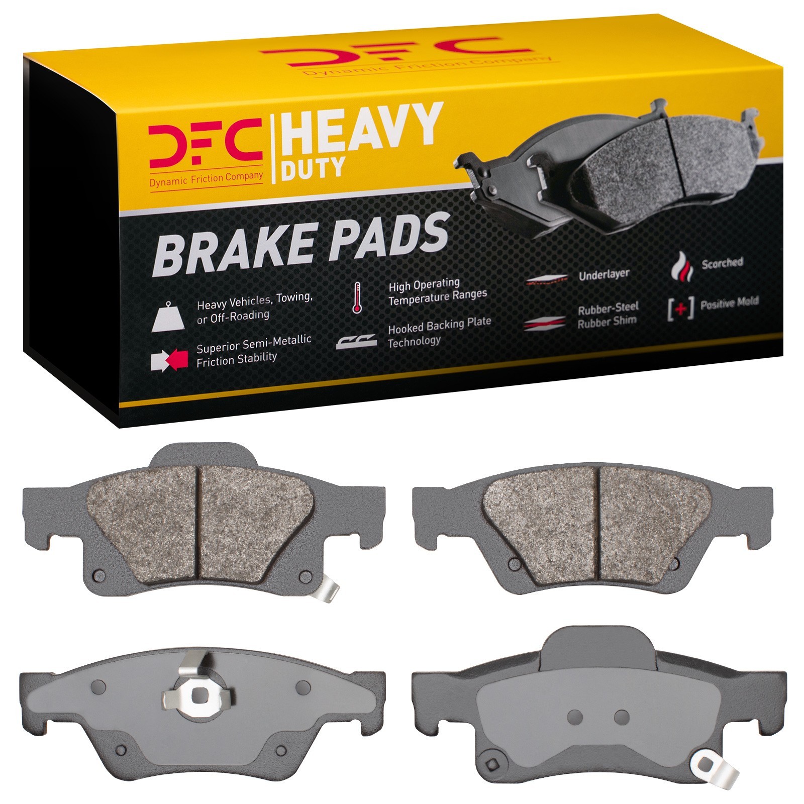 DYN-1214-1498-00 DFC Heavy Duty Pads - Image 2