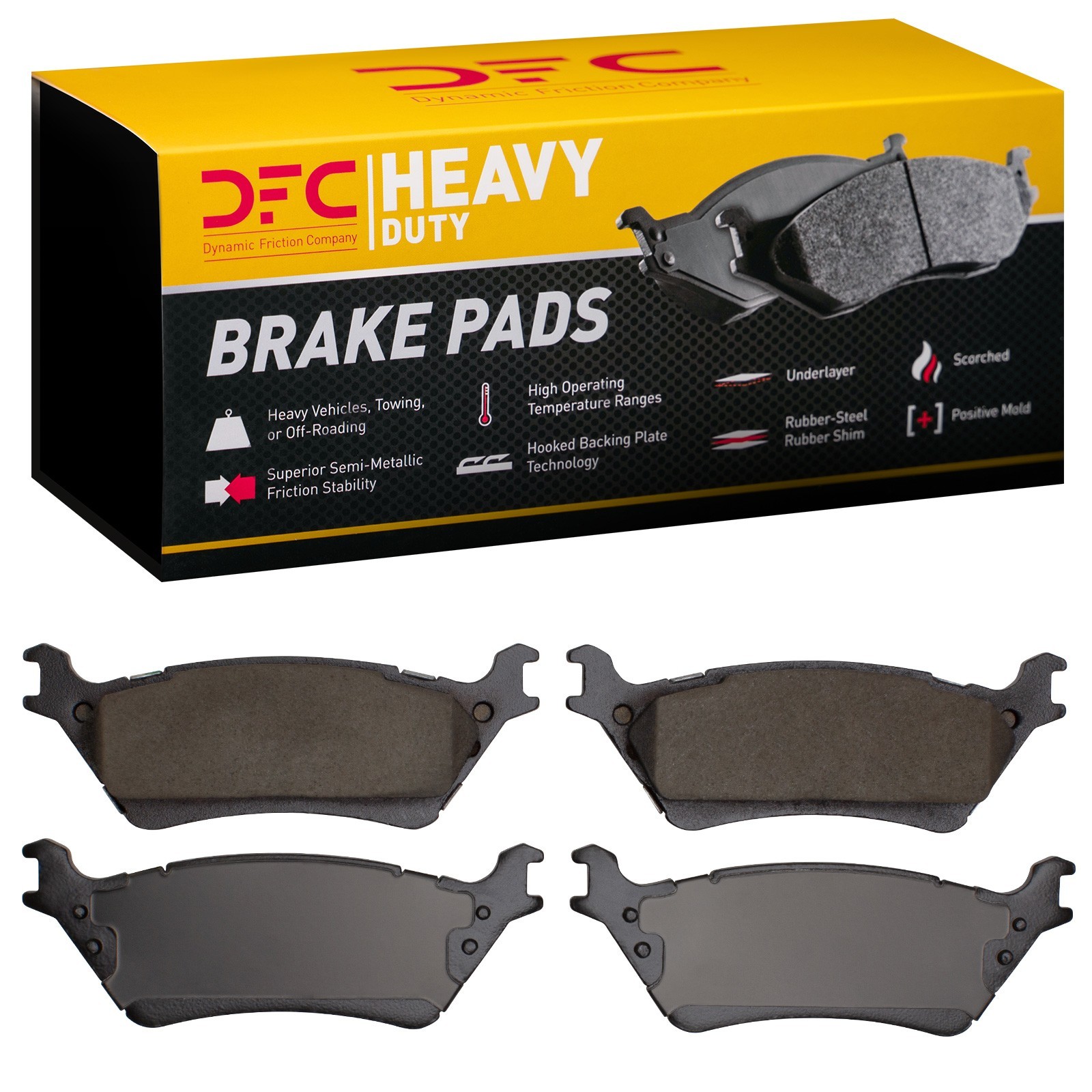 DYN-1214-1602-00 DFC Heavy Duty Pads - Image 2