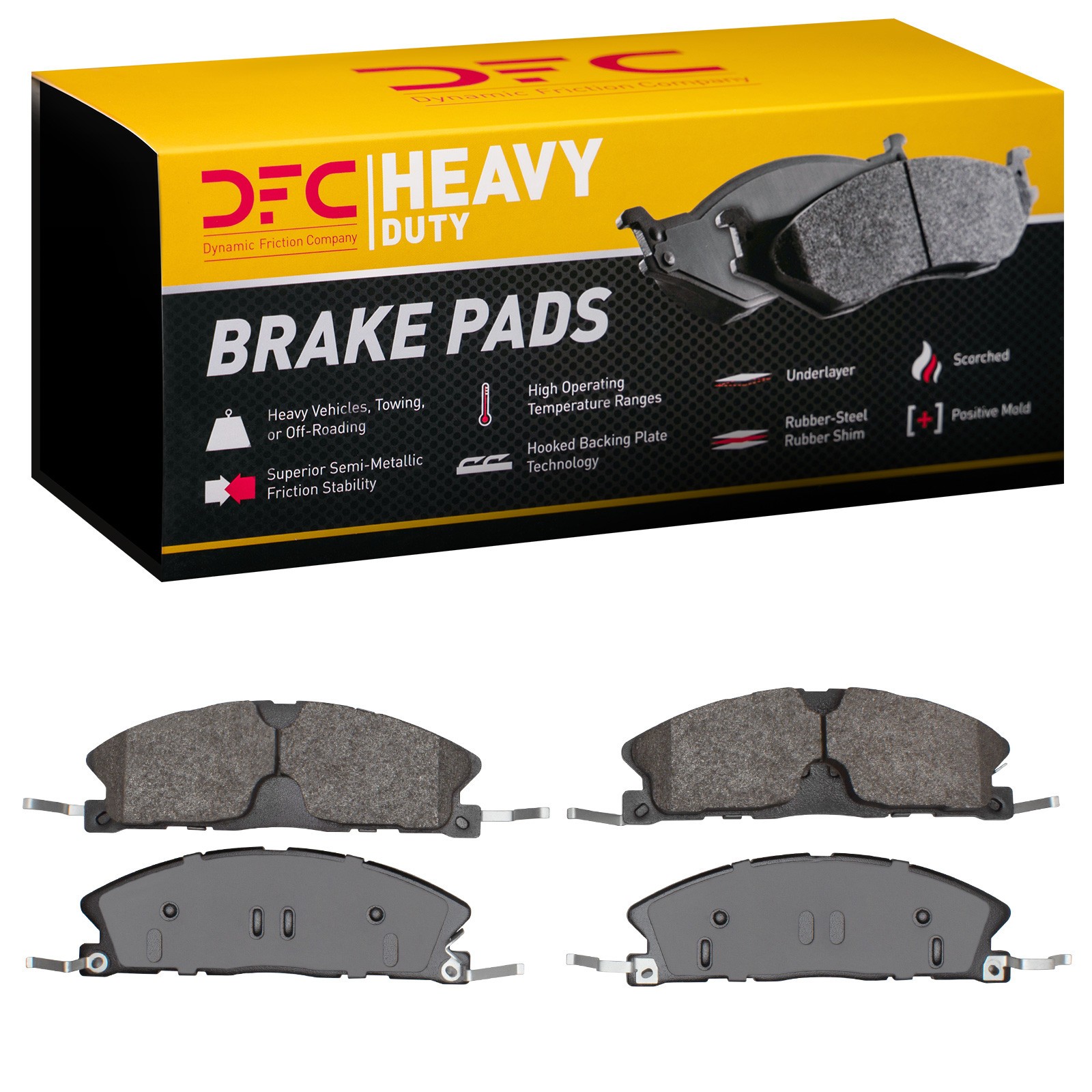 DYN-1214-1611-10 DFC Heavy Duty Pads - Image 2