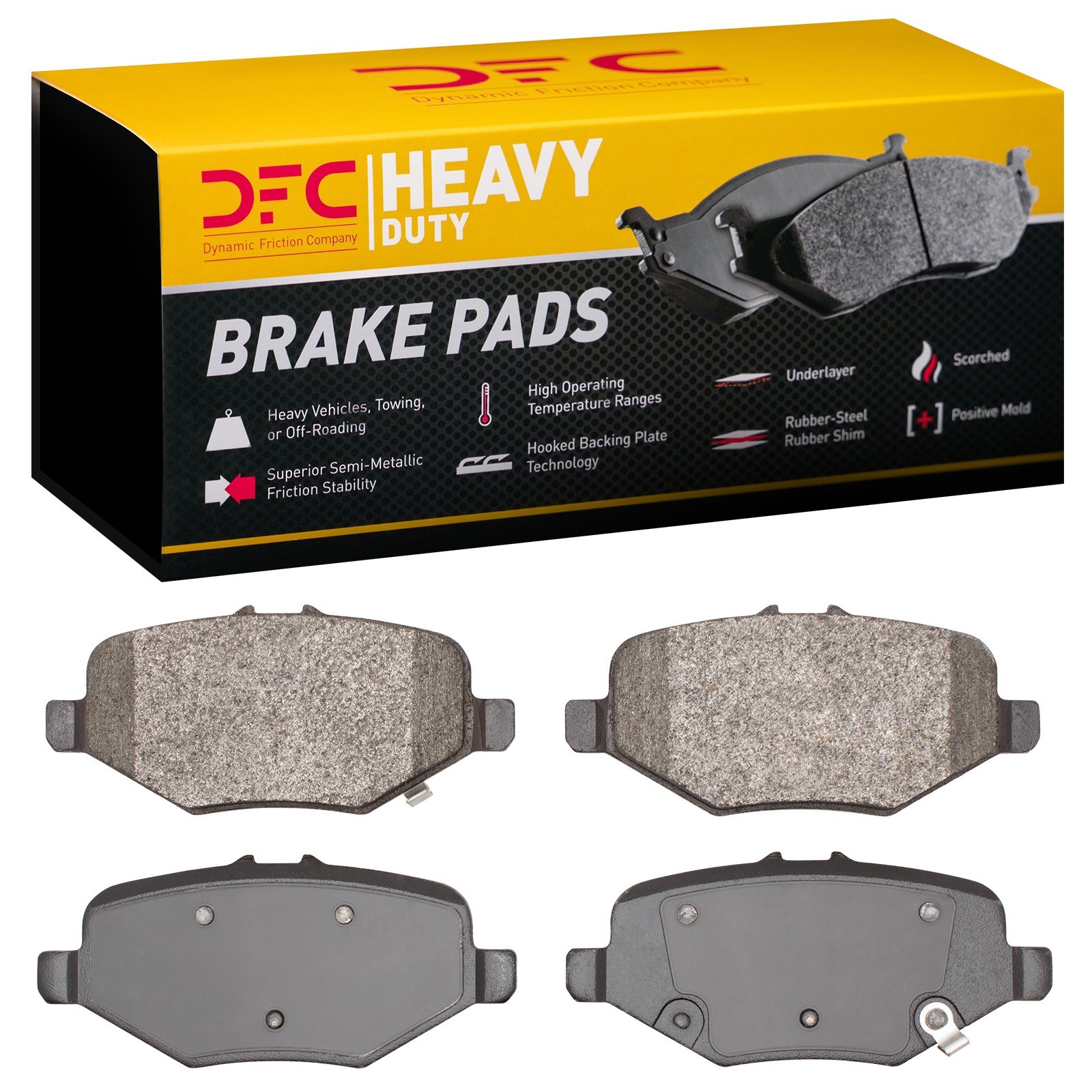 DYN-1214-1612-00 DFC Heavy Duty Pads - Image 2