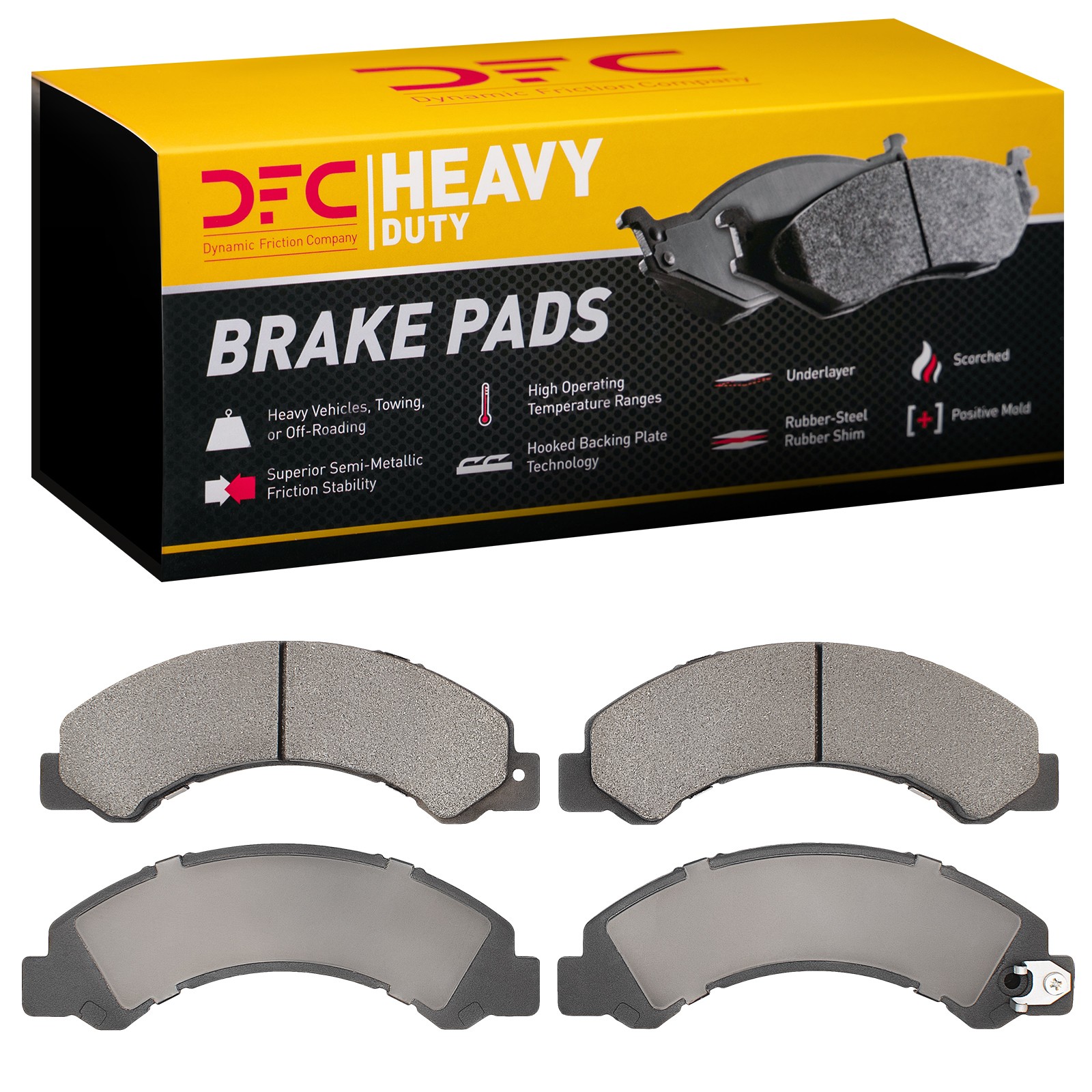 DYN 1214-1695-00 DFC Heavy Duty Pads - Image 2