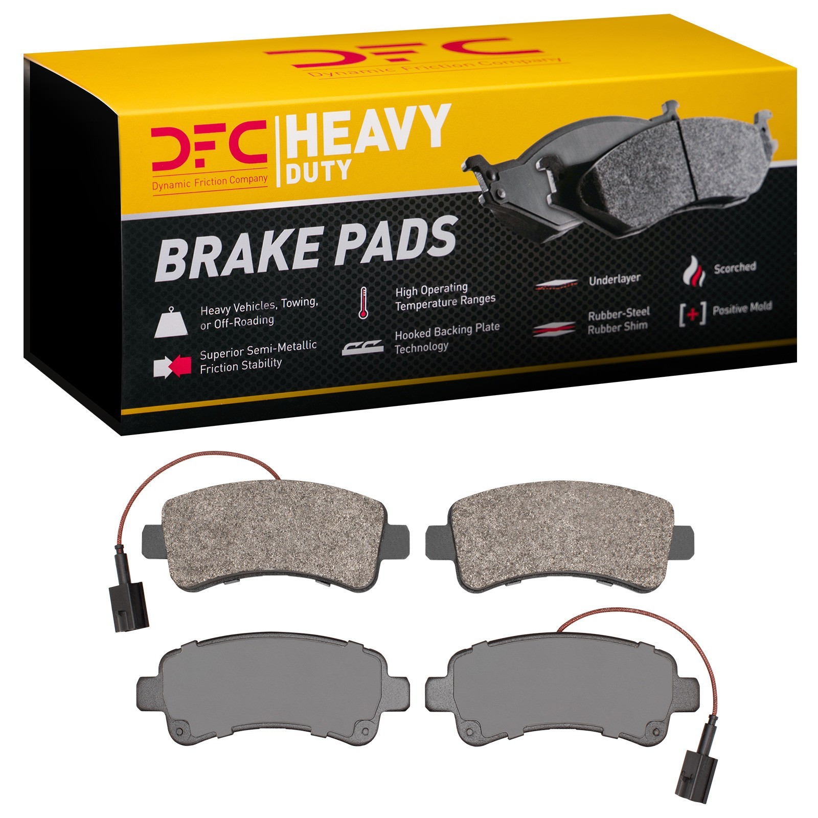 DYN 1214-1746-00 DFC Heavy Duty Pads - Image 2