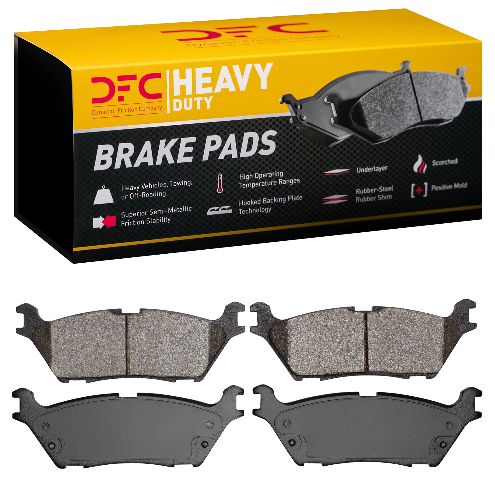 DYN-1214-1790-00 DFC Heavy Duty Pads - Image 2