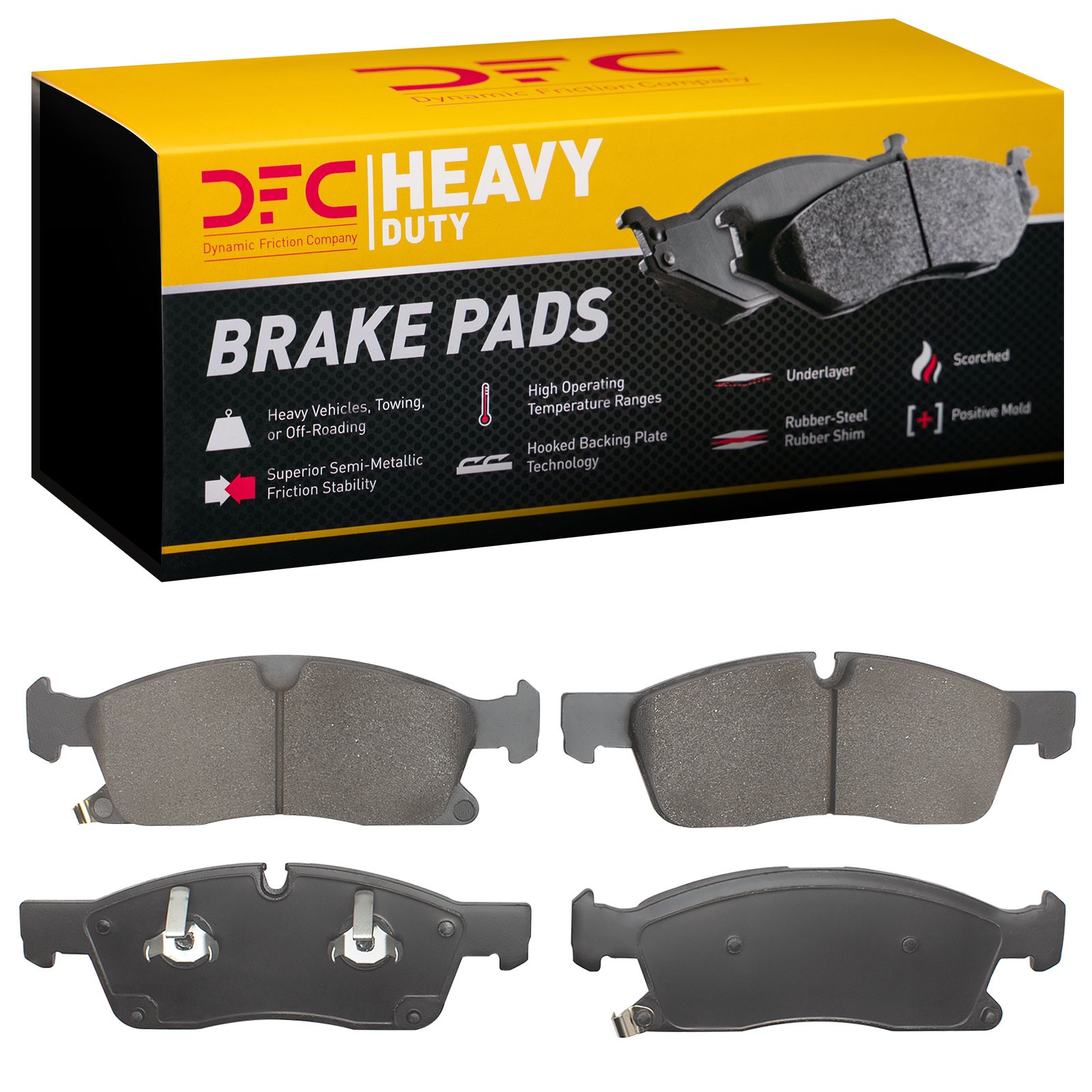 DYN 1214-1904-10 DFC Heavy Duty Pads - Image 2
