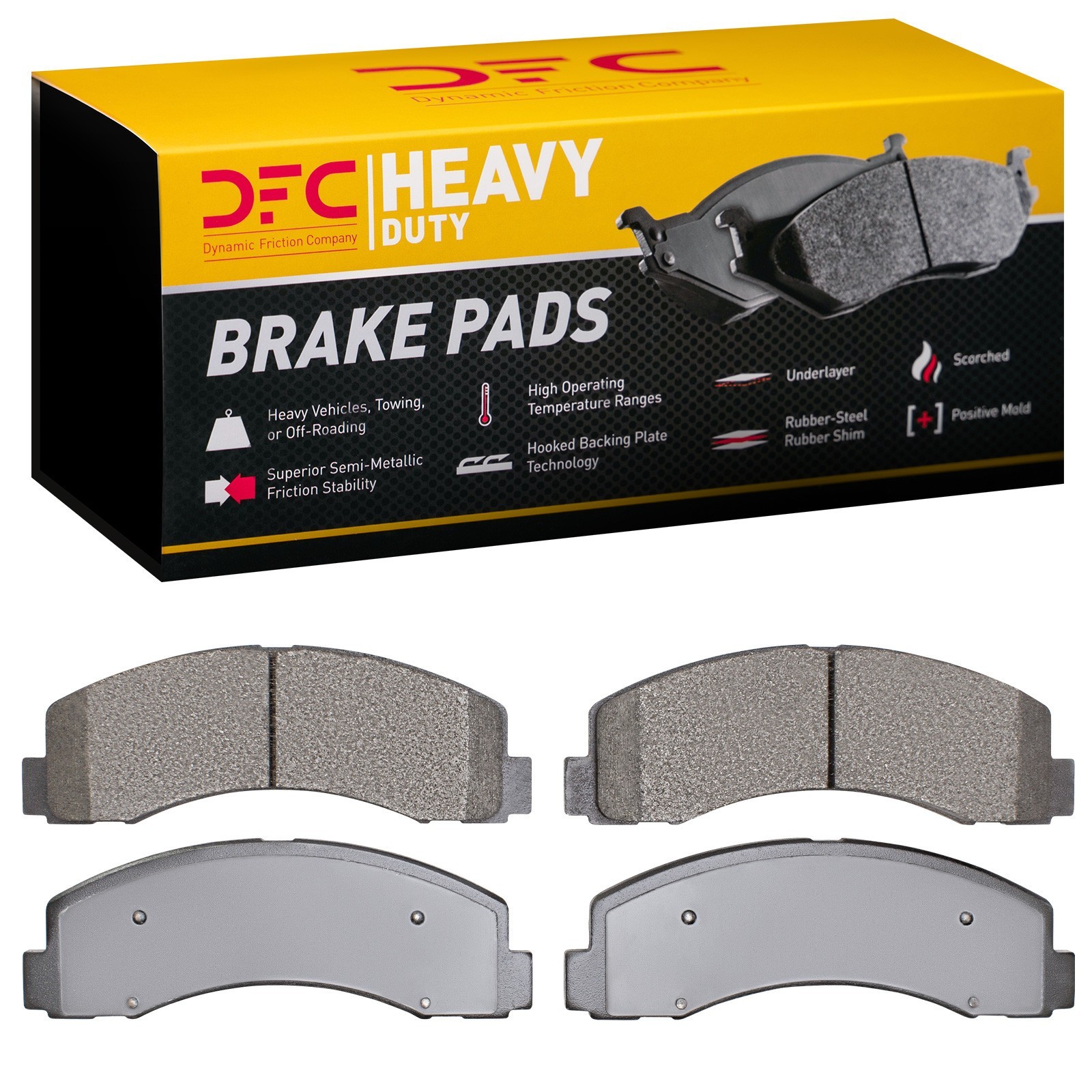 DYN-1214-2087-00 DFC Heavy Duty Pads - Image 2