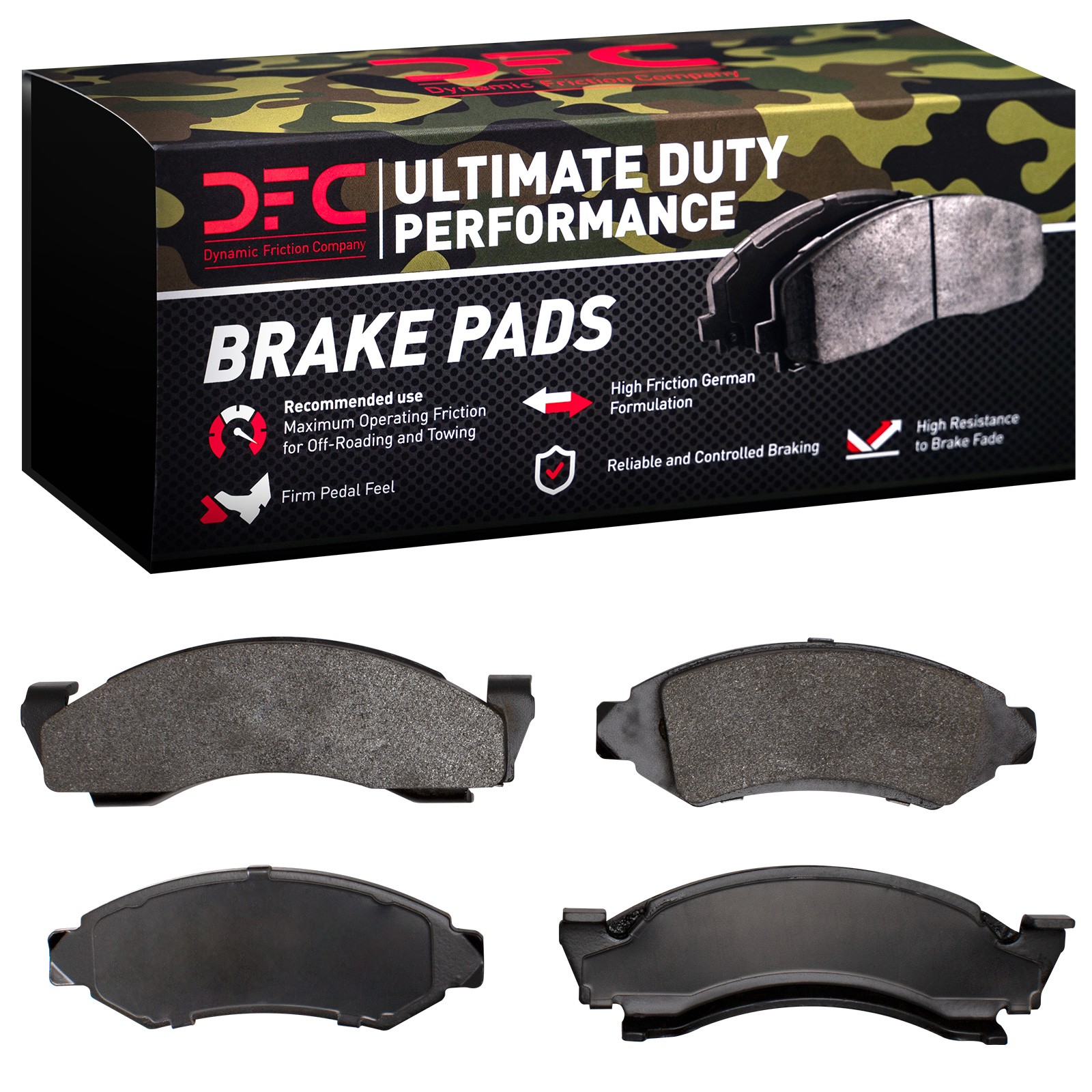 DYN 1400-0050-00 DFC Ultimate Duty Performance Brake Pads - Image 2