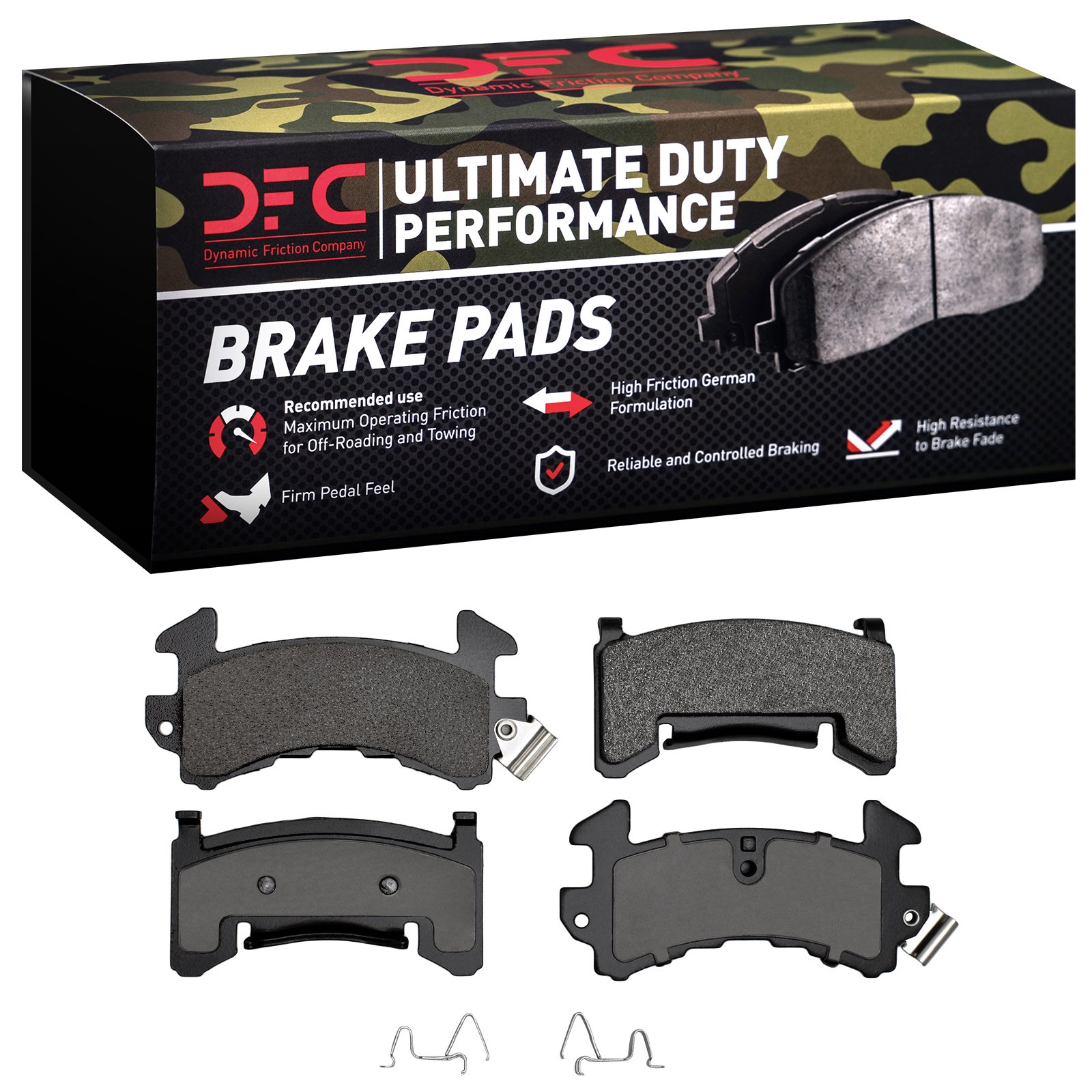 DYN 1400-0154-00 DFC Ultimate Duty Performance Brake Pads - Image 2