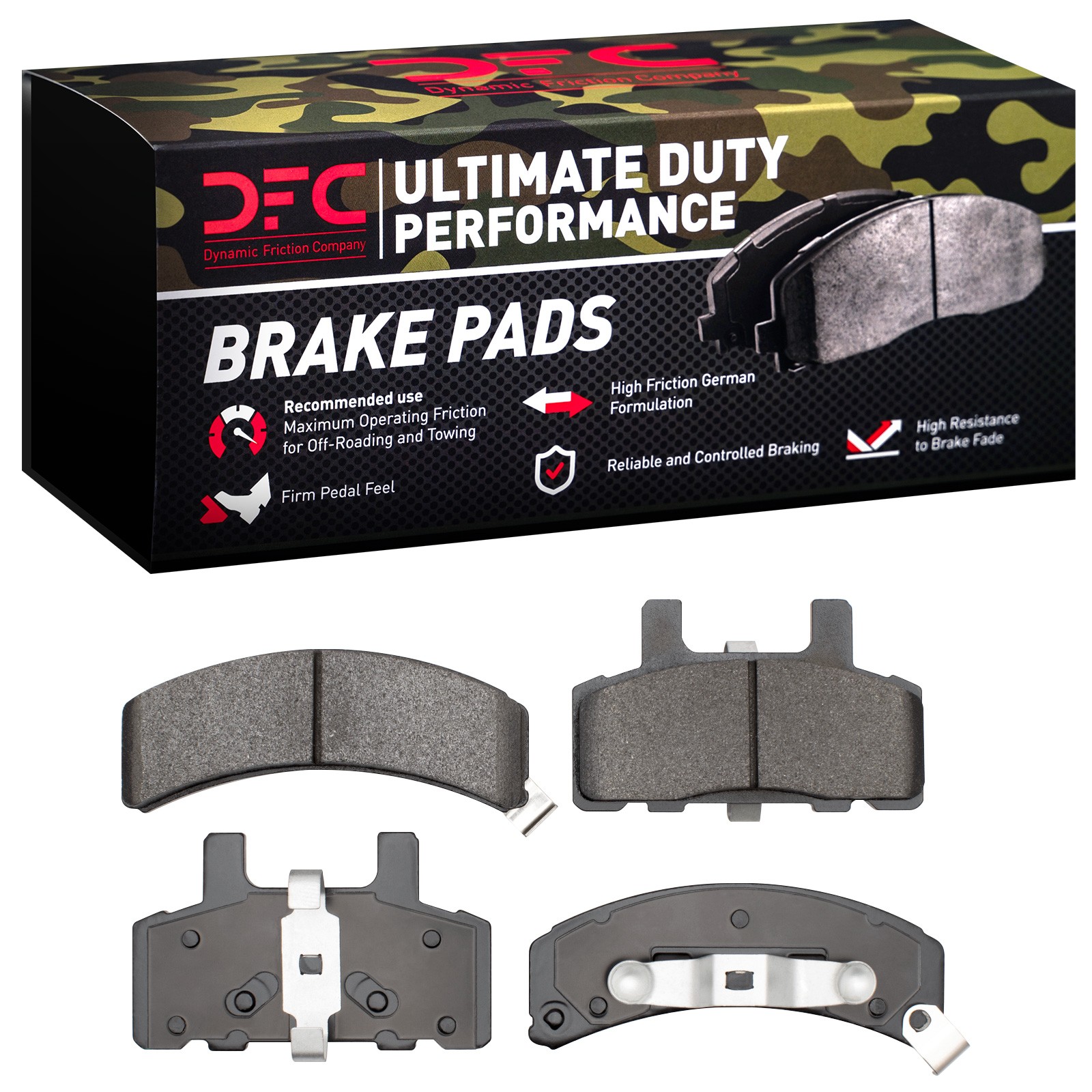 DYN 1400-0369-00 DFC Ultimate Duty Performance Brake Pads - Image 2