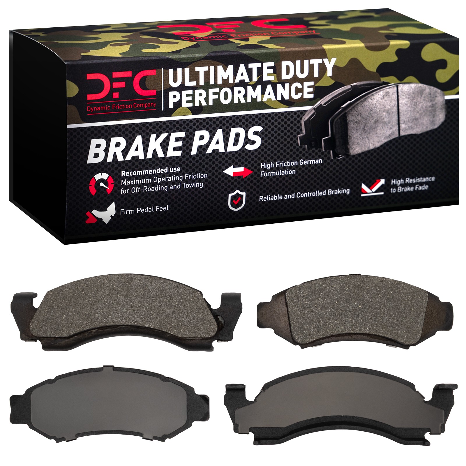 DYN 1400-0375-00 DFC Ultimate Duty Performance Brake Pads - Image 3