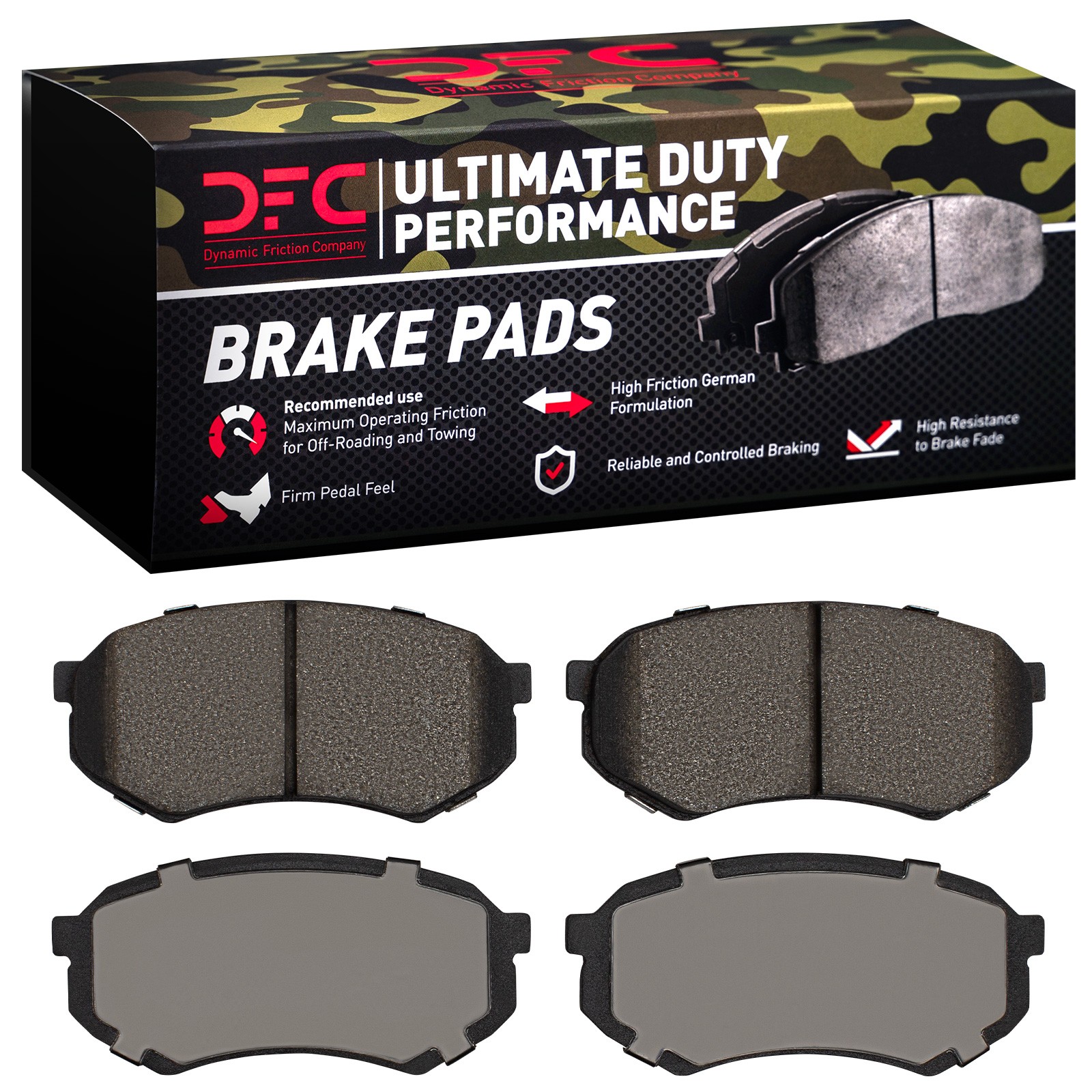 DYN 1400-0433-00 DFC Ultimate Duty Performance Brake Pads - Image 2
