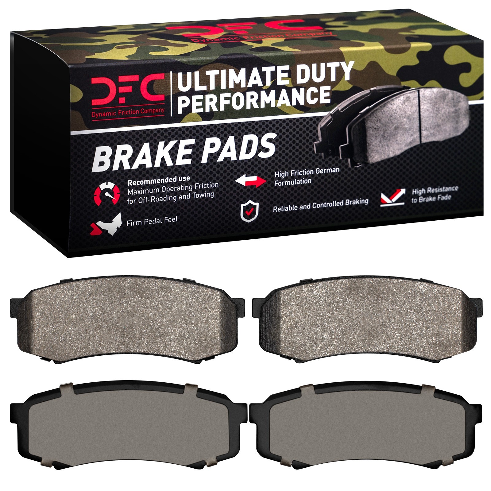 DYN 1400-0606-00 DFC Ultimate Duty Performance Brake Pads - Image 2