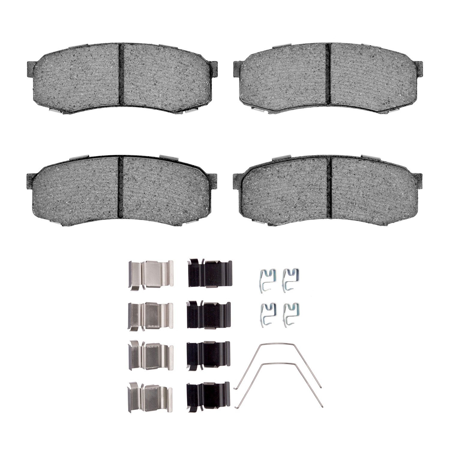 DYN 1400-0606-01 DFC Ultimate Duty Performance Brake Pads and Hardware Kit