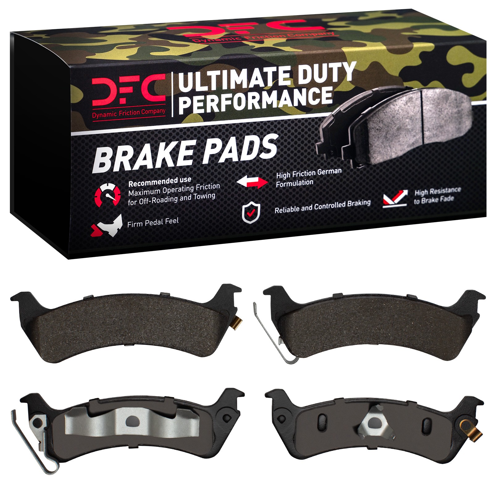 DYN 1400-0666-00 DFC Ultimate Duty Performance Brake Pads - Image 2