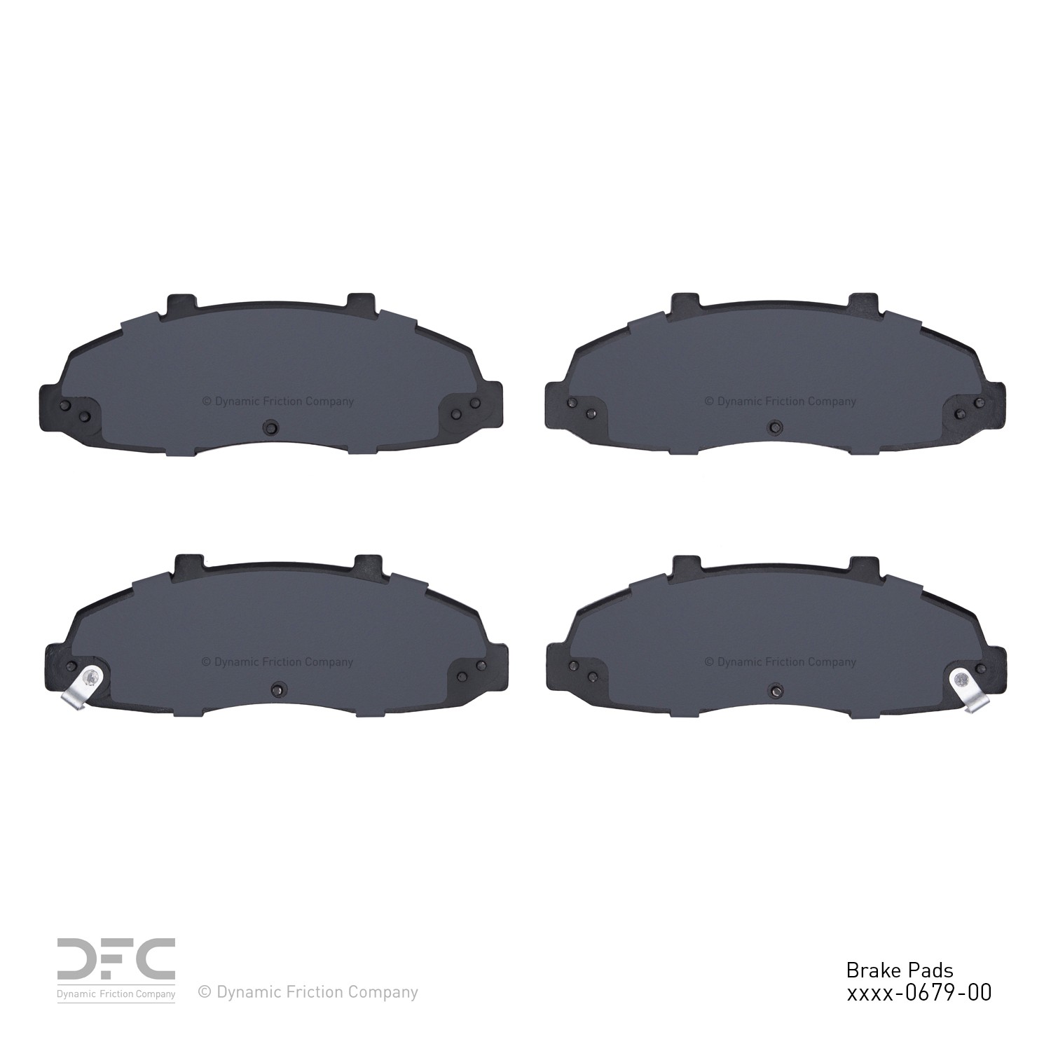 DYN 1400-0679-00 DFC Ultimate Duty Performance Brake Pads