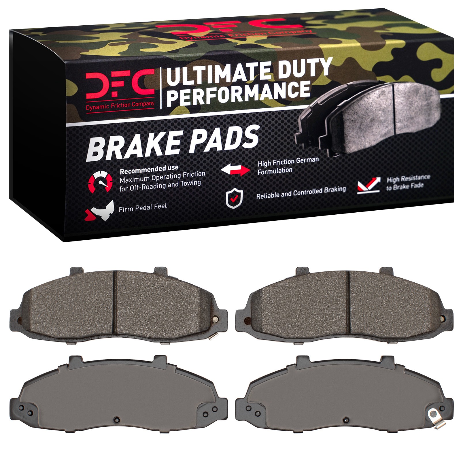 DYN 1400-0679-00 DFC Ultimate Duty Performance Brake Pads - Image 2