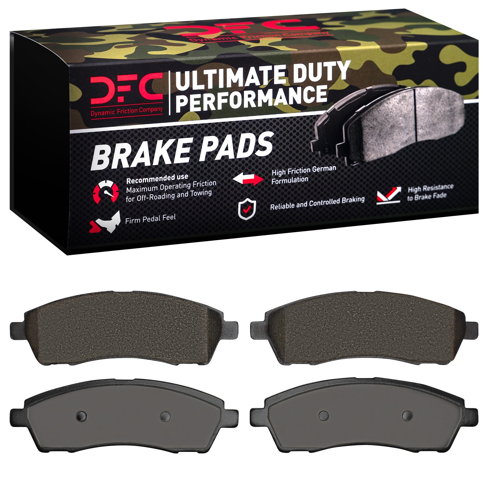 DYN-1400-0757-00 DFC Ultimate Duty Performance Brake Pads - Image 2