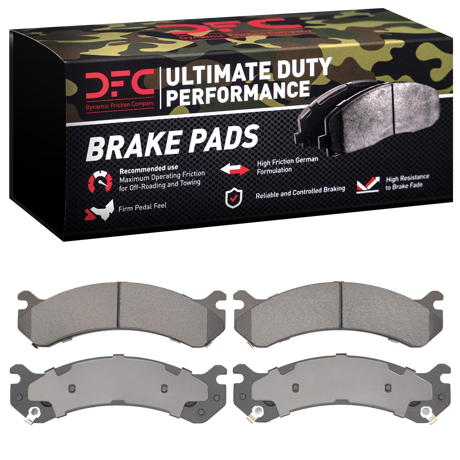 DYN 1400-0784-00 DFC Ultimate Duty Performance Brake Pads - Image 2