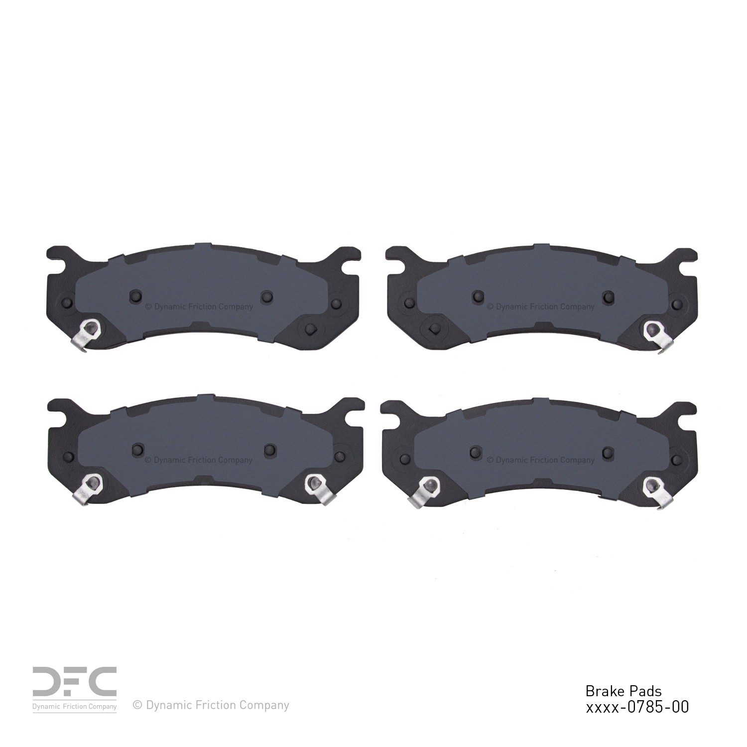 DYN 1400-0785-00 DFC Ultimate Duty Performance Brake Pads