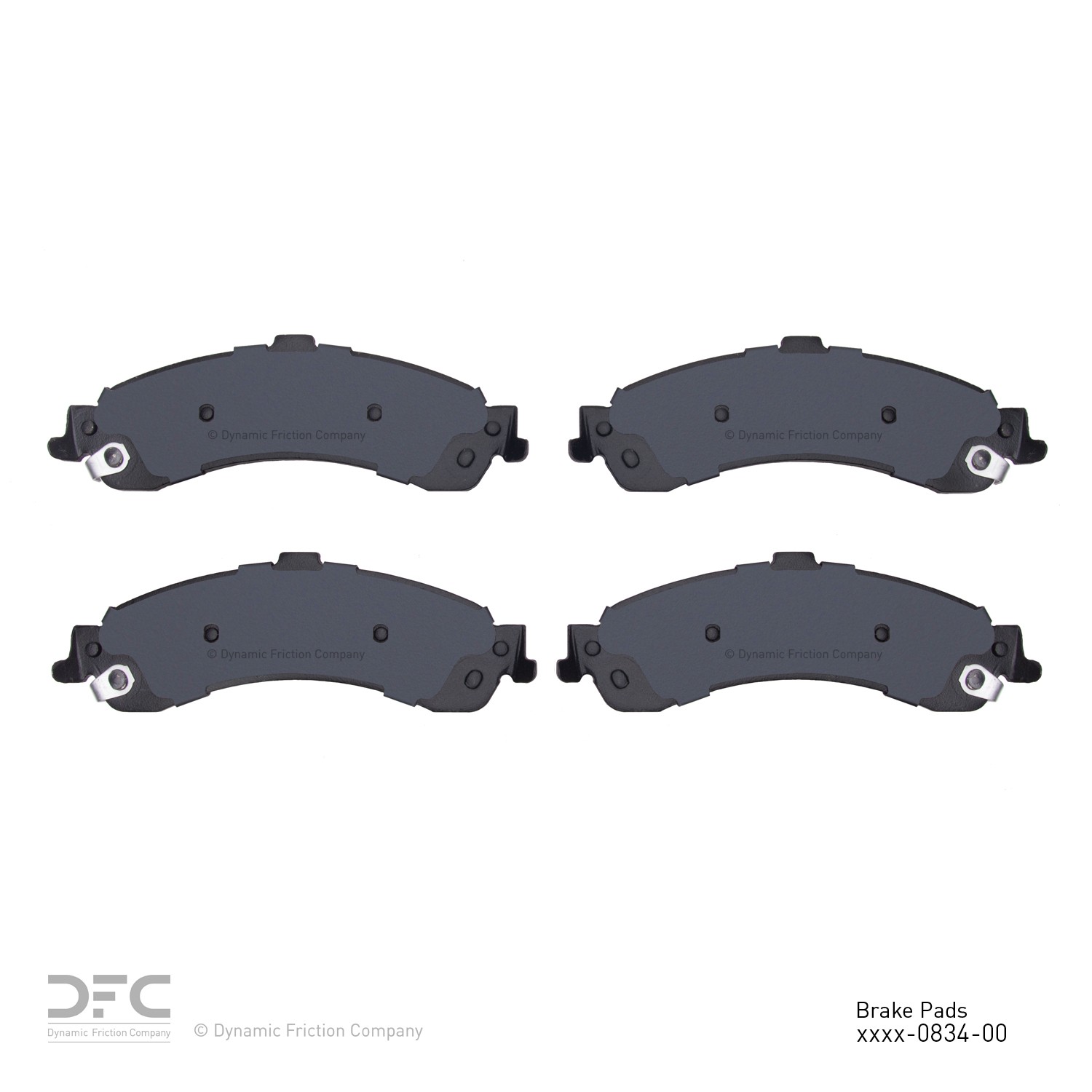 DYN 1400-0834-00 DFC Ultimate Duty Performance Brake Pads