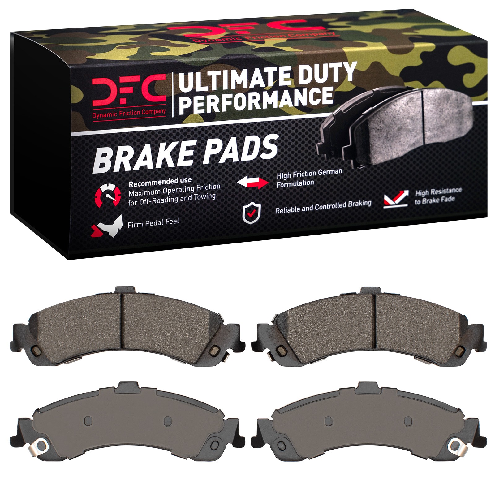 DYN 1400-0834-00 DFC Ultimate Duty Performance Brake Pads - Image 2