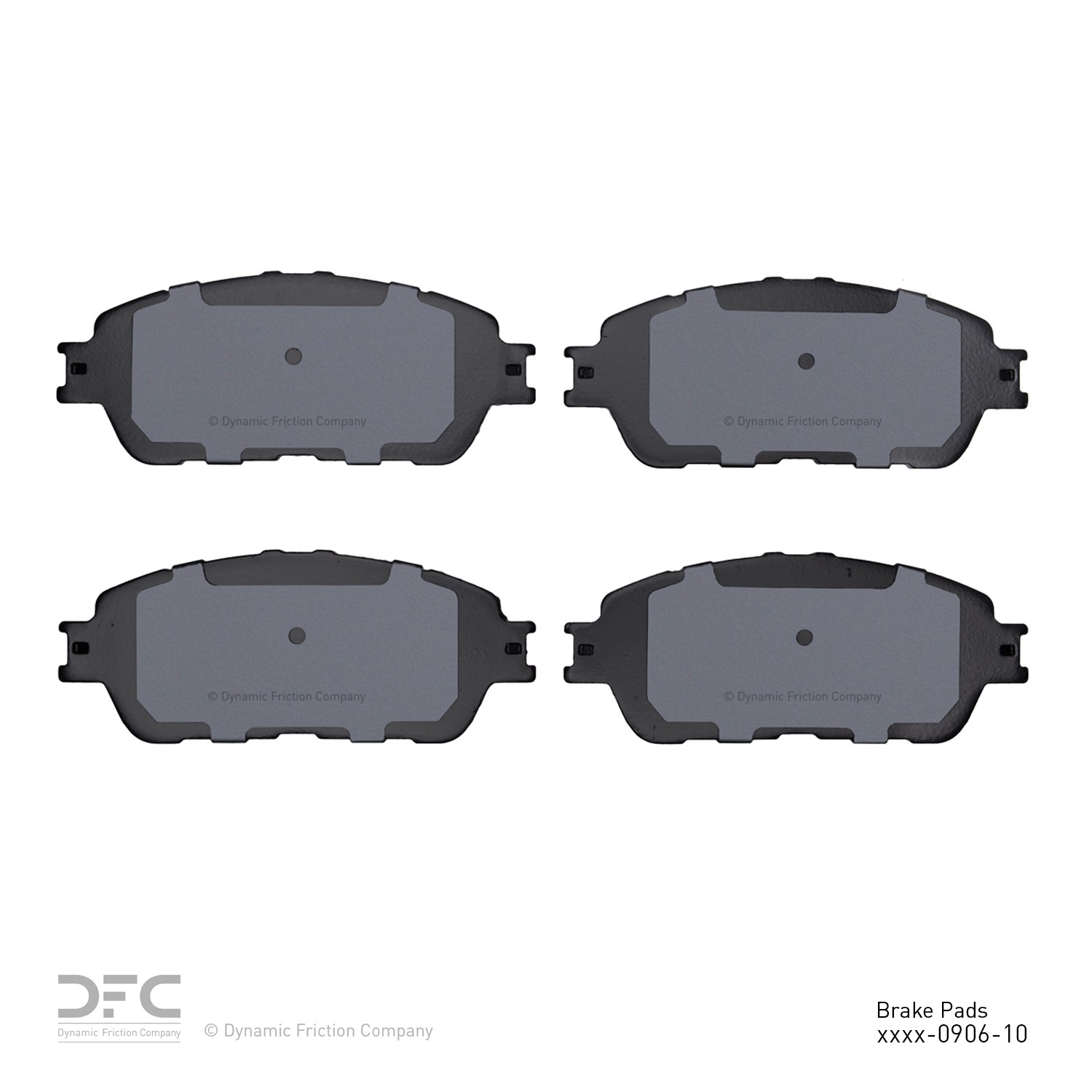 DYN 1400-0906-10 DFC Ultimate Duty Performance Brake Pads