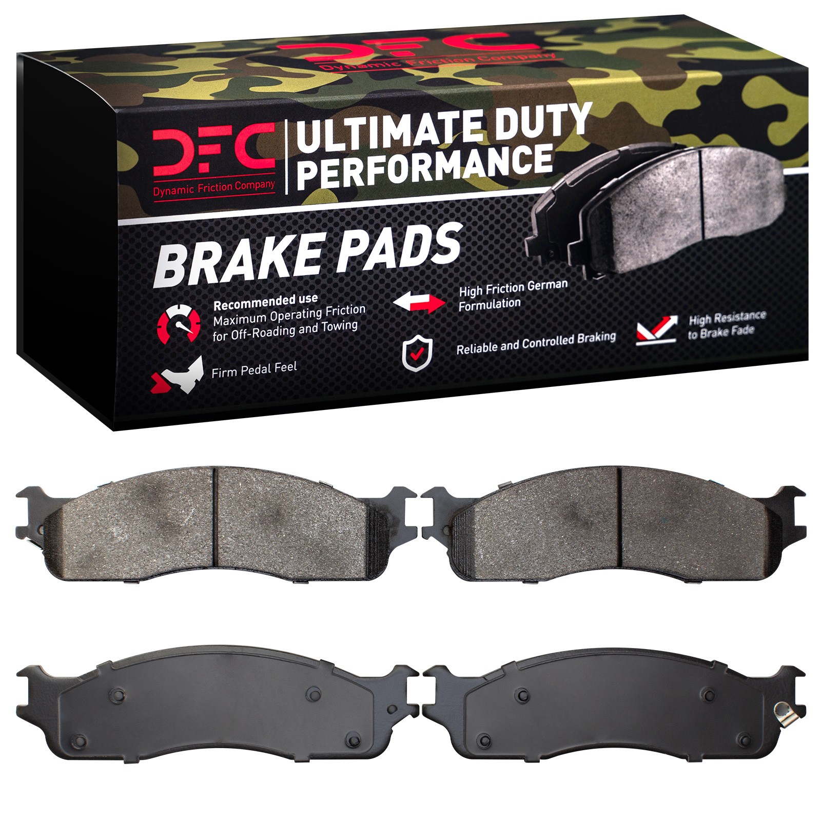 DYN 1400-0965-00 DFC Ultimate Duty Performance Brake Pads - Image 2