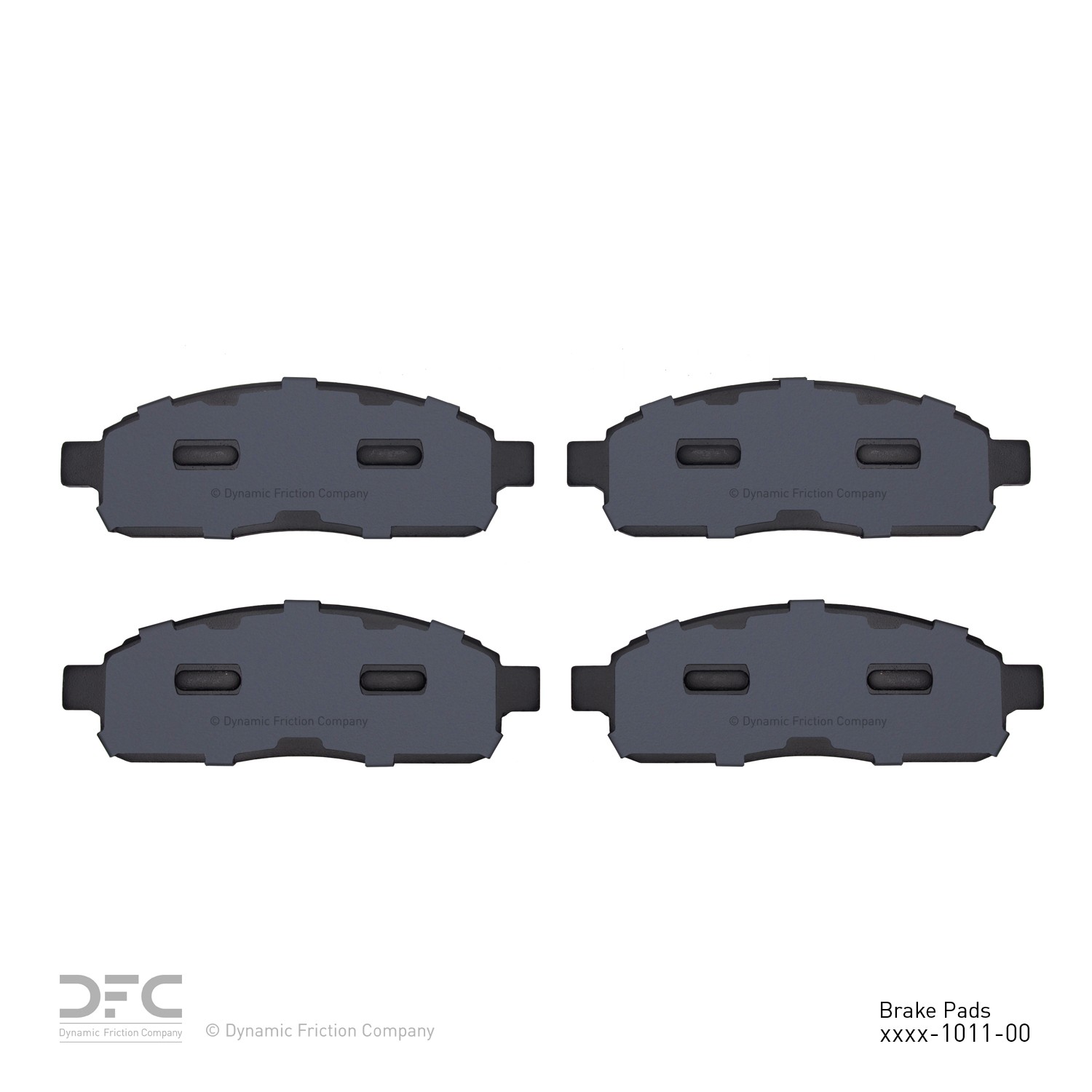 DYN 1400-1011-00 DFC Ultimate Duty Performance Brake Pads
