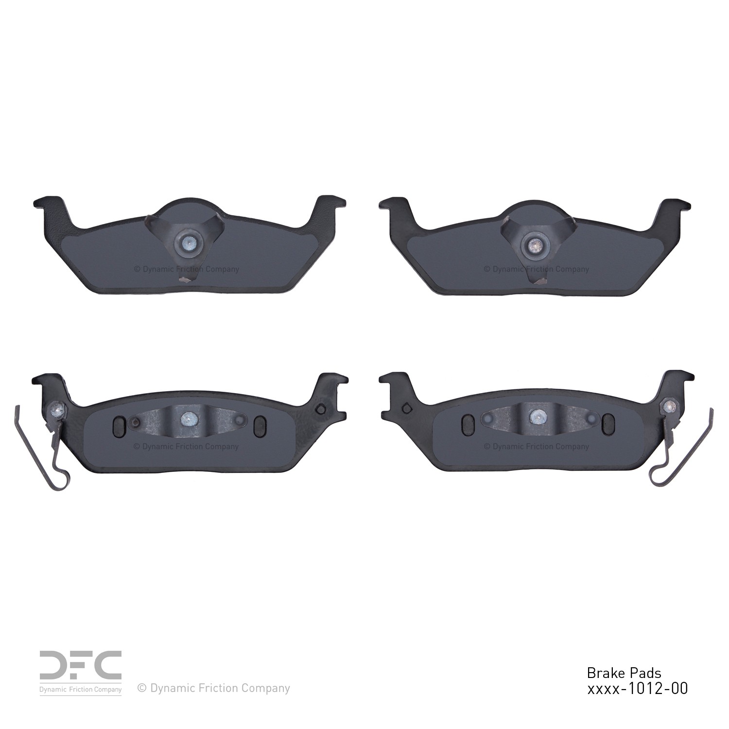 DYN 1400-1012-00 DFC Ultimate Duty Performance Brake Pads