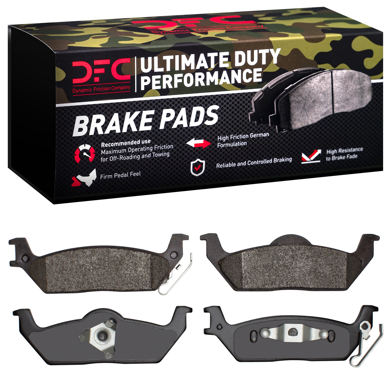 DYN 1400-1012-00 DFC Ultimate Duty Performance Brake Pads - Image 2