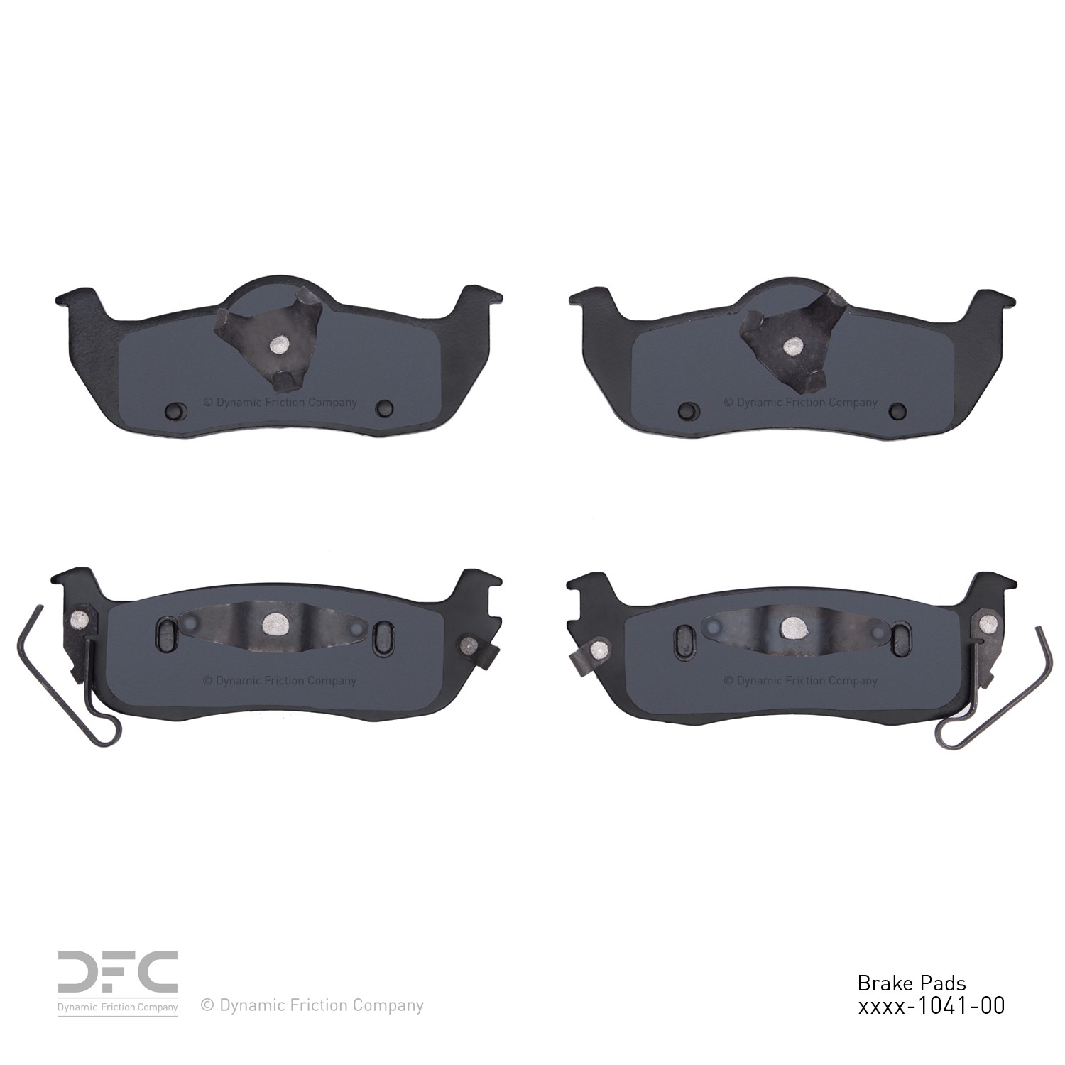 DYN 1400-1041-00 DFC Ultimate Duty Performance Brake Pads