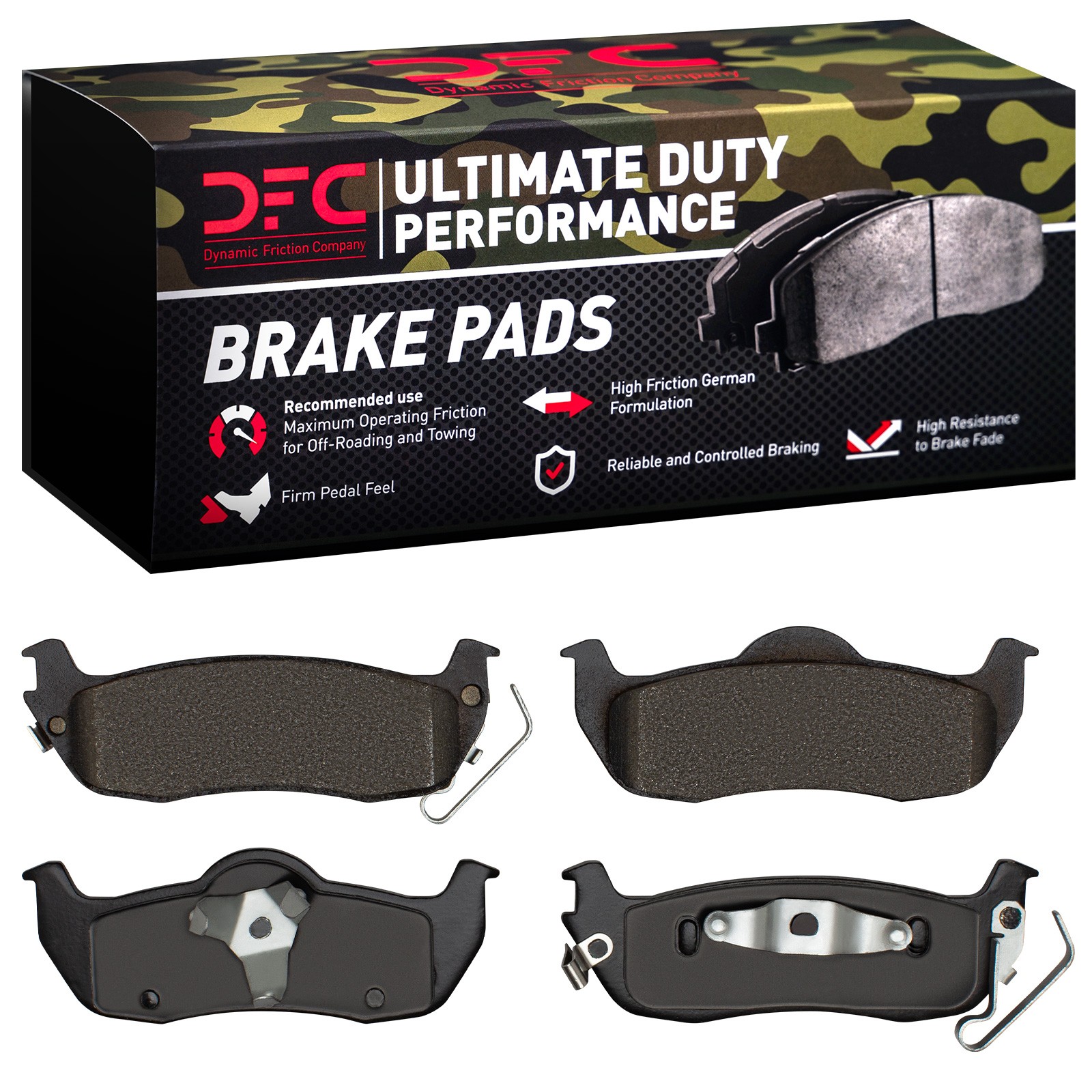 DYN 1400-1041-00 DFC Ultimate Duty Performance Brake Pads - Image 2