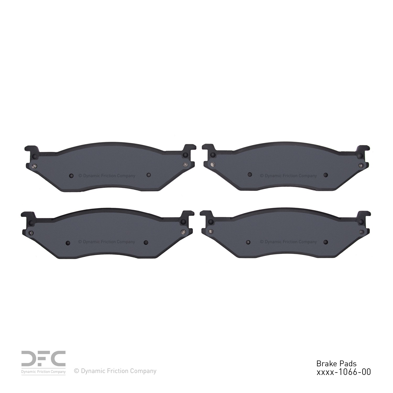 DYN 1400-1066-00 DFC Ultimate Duty Performance Brake Pads