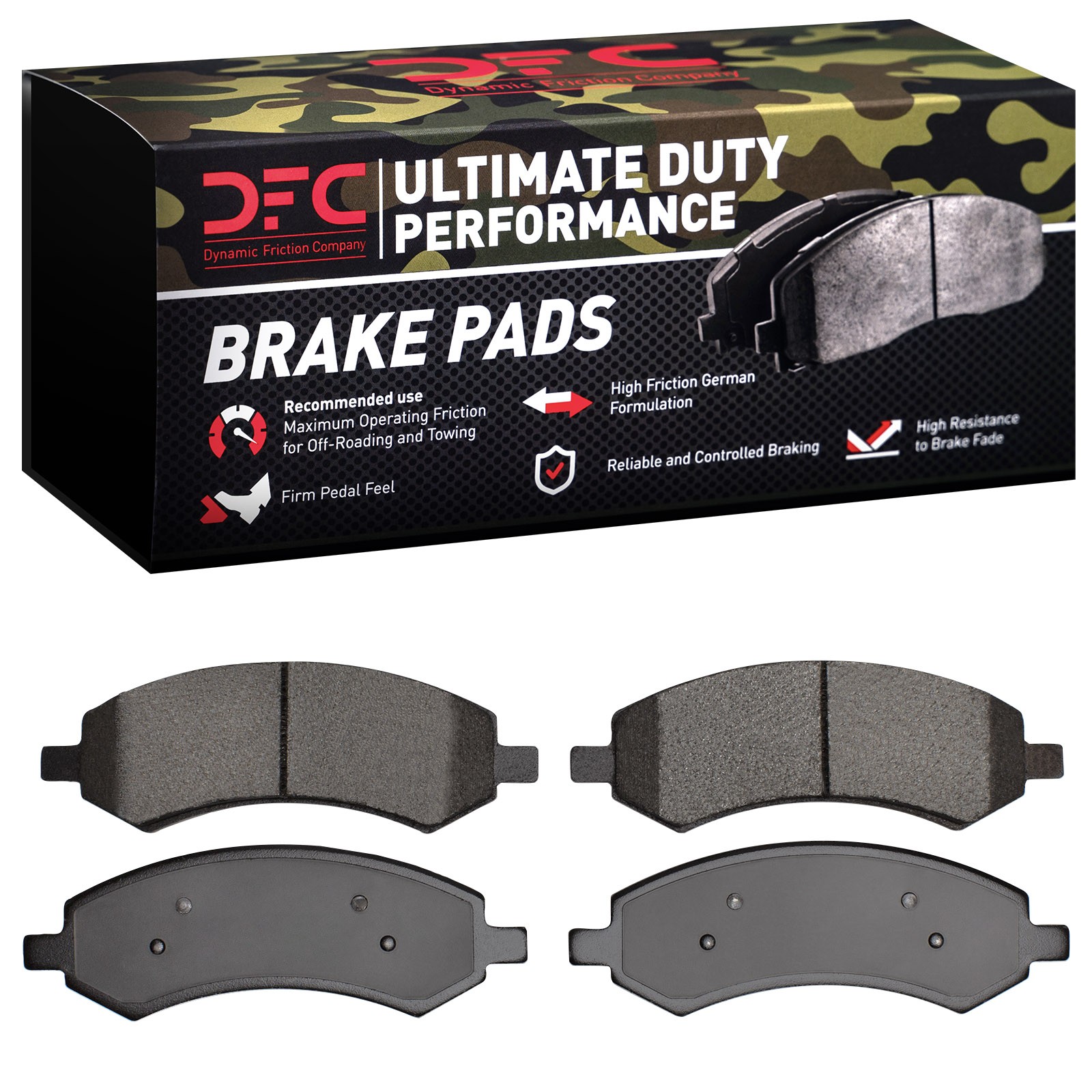 DYN 1400-1084-00 DFC Ultimate Duty Performance Brake Pads - Image 2