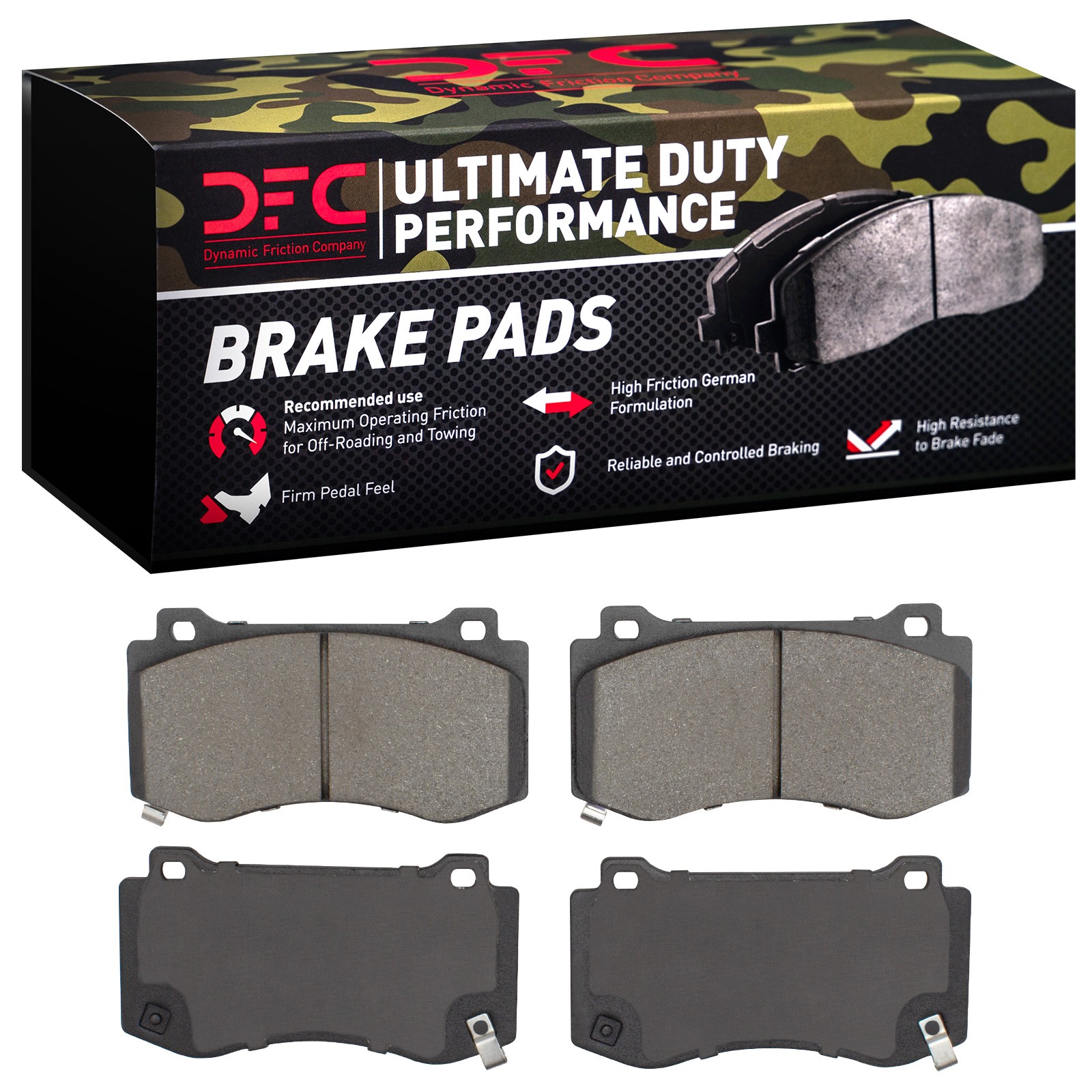 DYN 1400-1149-00 DFC Ultimate Duty Performance Brake Pads - Image 2