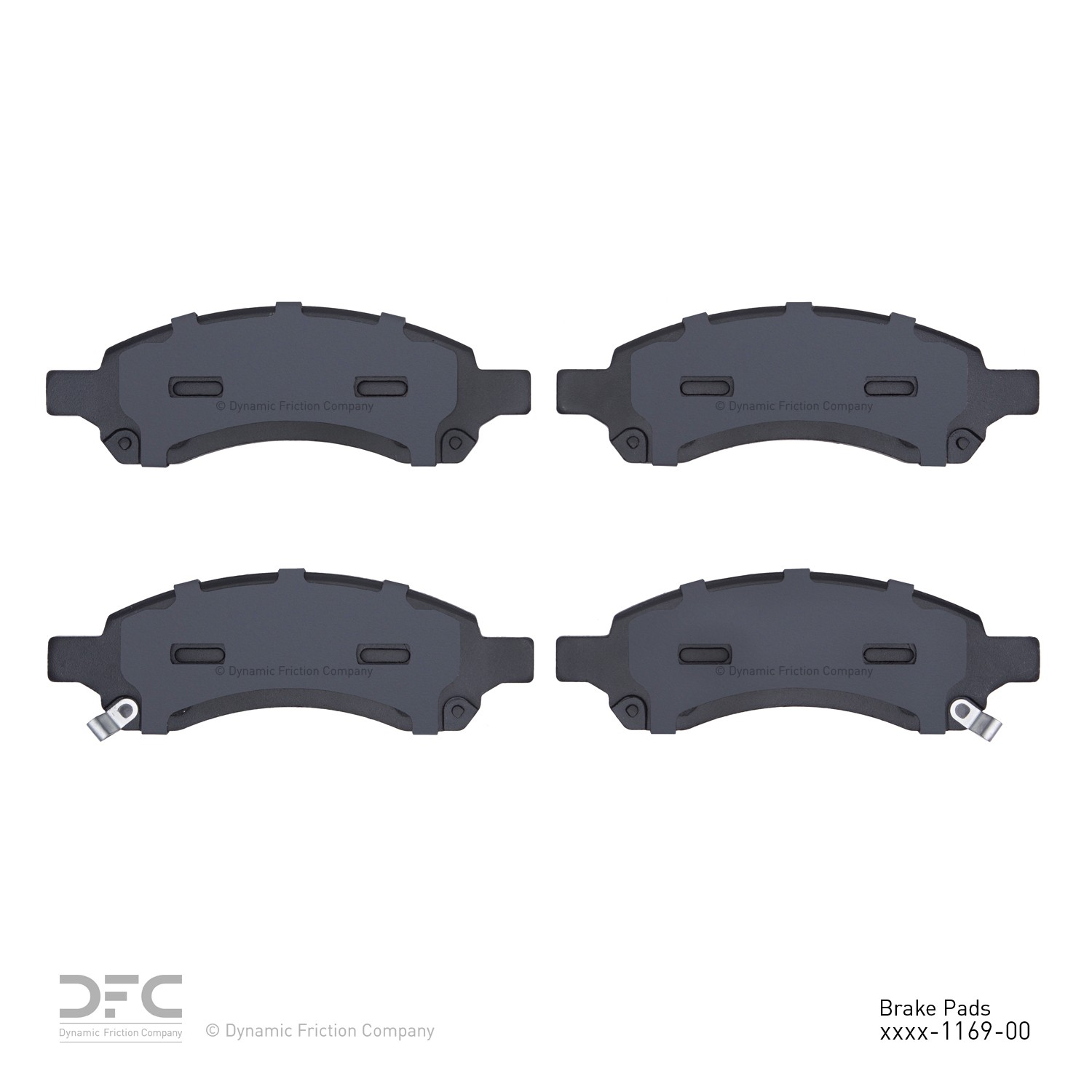 DYN 1400-1169-00 DFC Ultimate Duty Performance Brake Pads