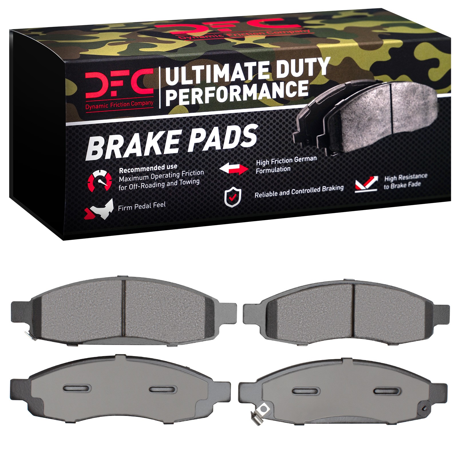 DYN 1400-1183-00 DFC Ultimate Duty Performance Brake Pads - Image 2
