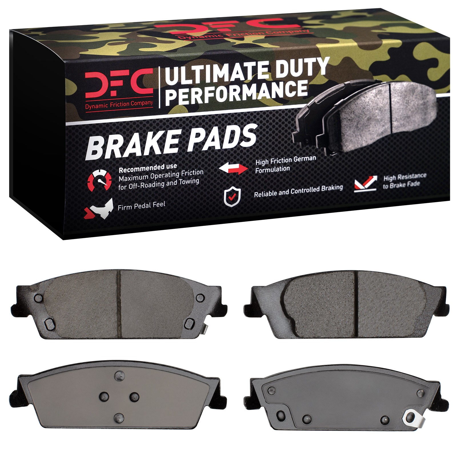 DYN 1400-1194-10 DFC Ultimate Duty Performance Brake Pads - Image 2
