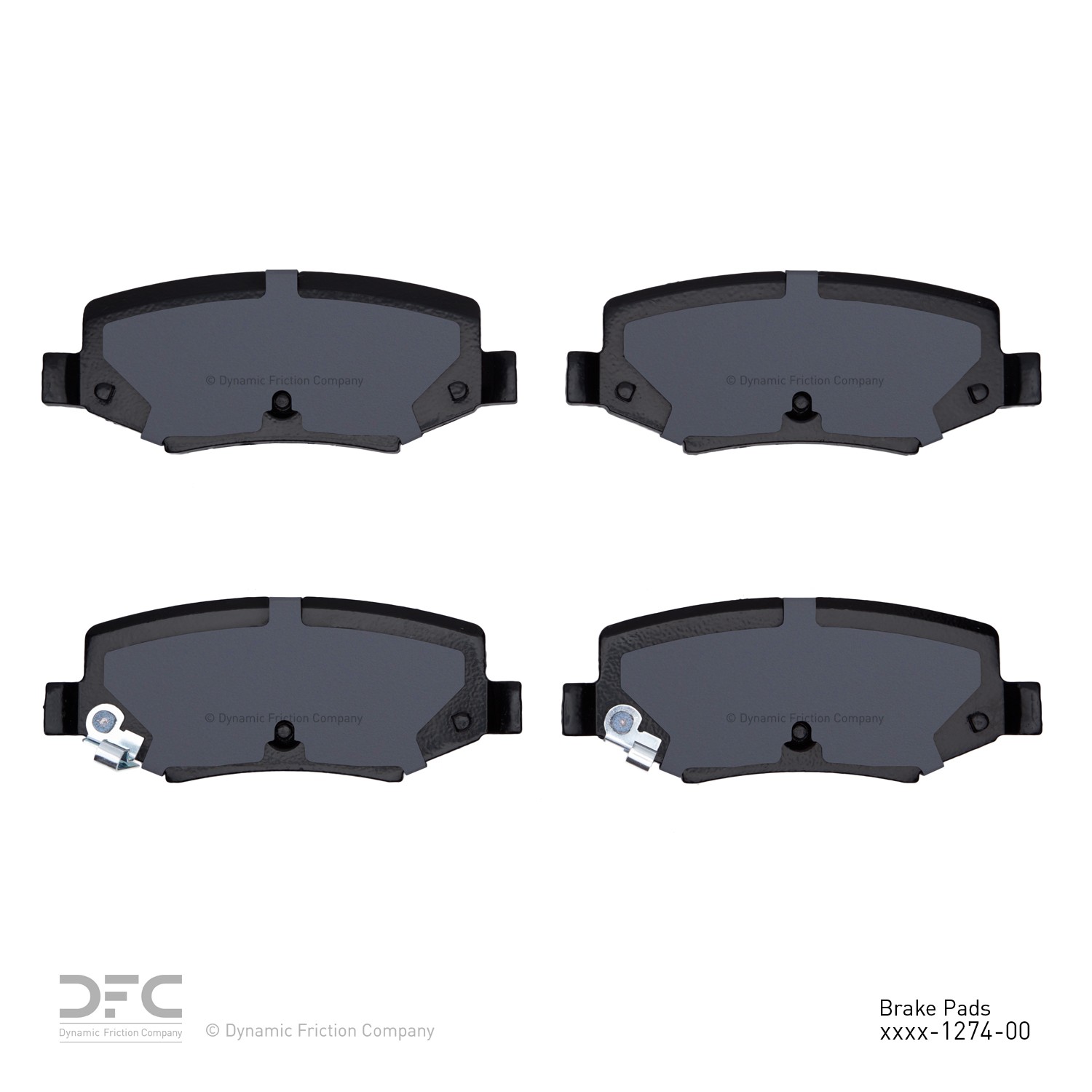 DYN 1400-1274-00 DFC Ultimate Duty Performance Brake Pads
