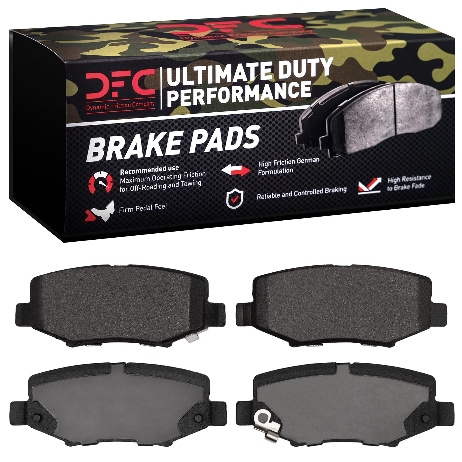 DYN 1400-1274-00 DFC Ultimate Duty Performance Brake Pads - Image 3