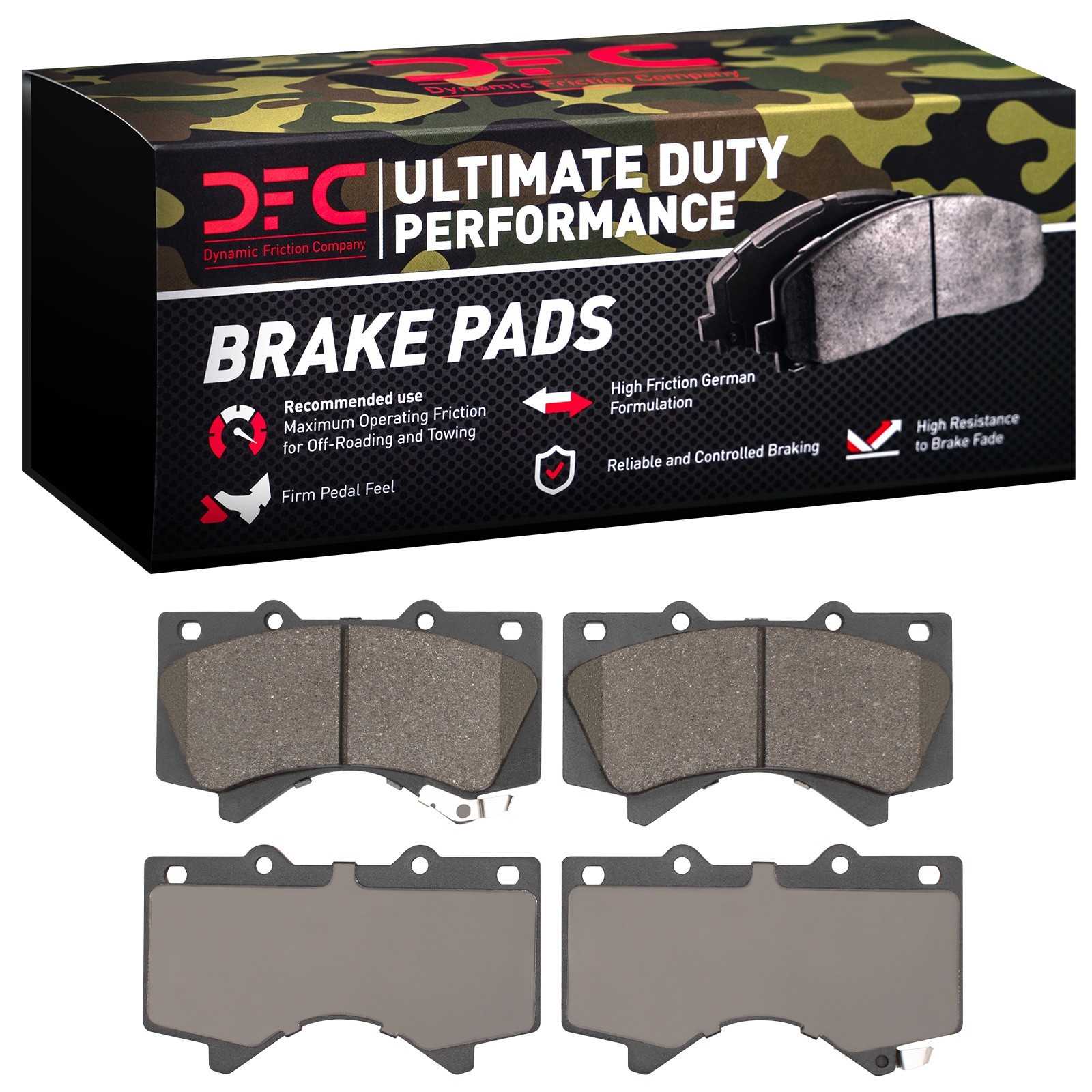 DYN 1400-1303-00 DFC Ultimate Duty Performance Brake Pads - Image 2