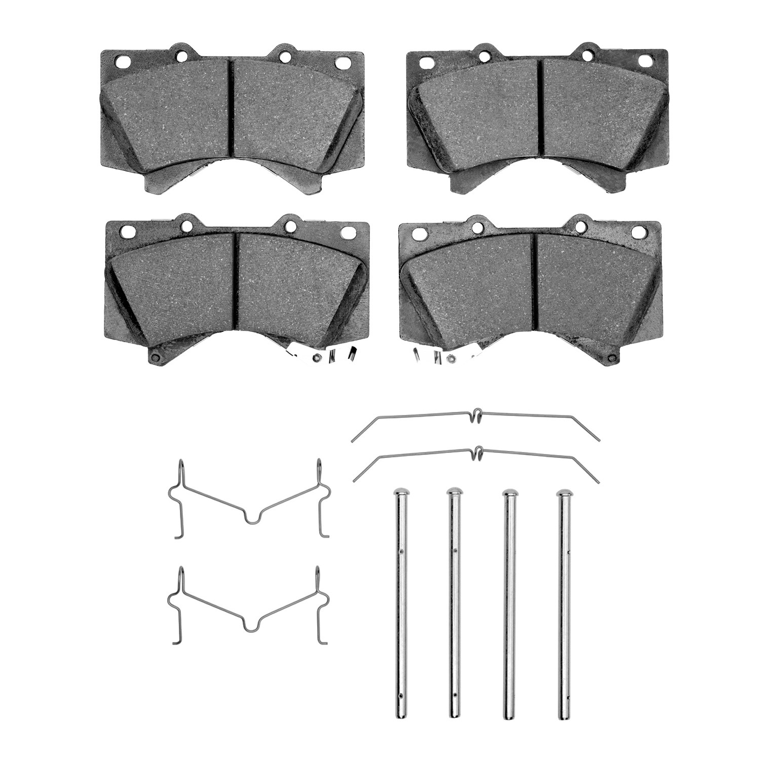 DYN 1400-1303-01 DFC Ultimate Duty Performance Brake Pads and Hardware Kit