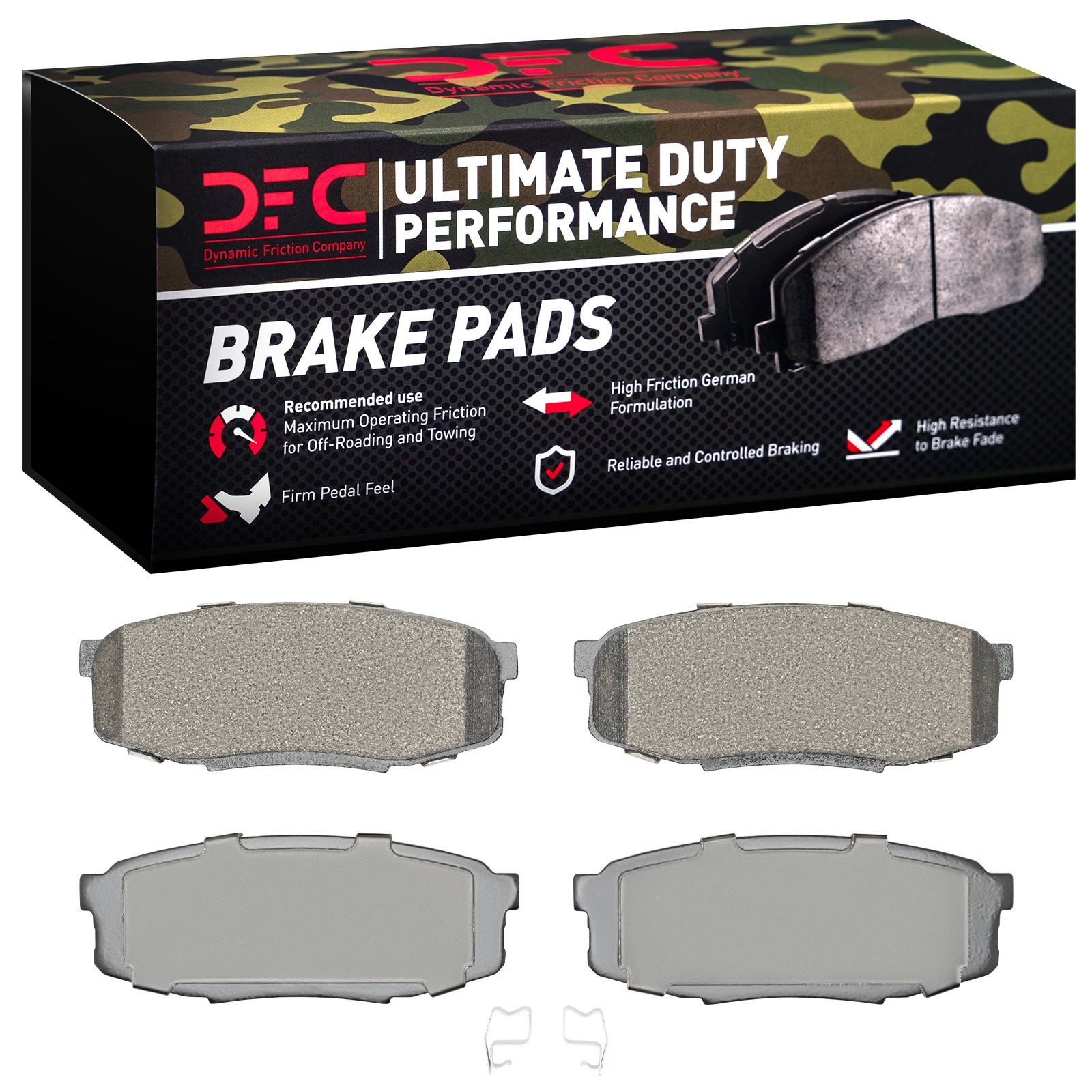 DYN 1400-1304-00 DFC Ultimate Duty Performance Brake Pads - Image 2