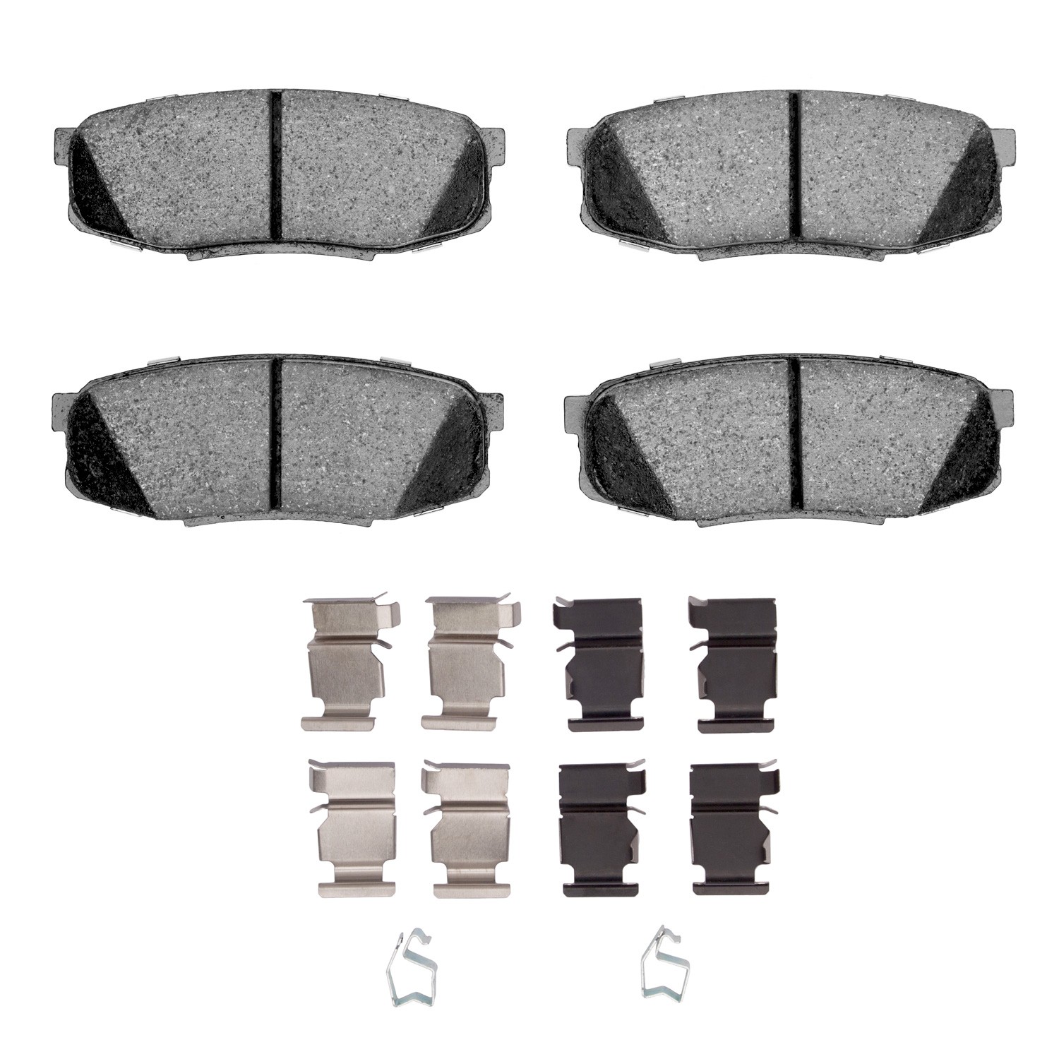 DYN 1400-1304-01 DFC Ultimate Duty Performance Brake Pads and Hardware Kit