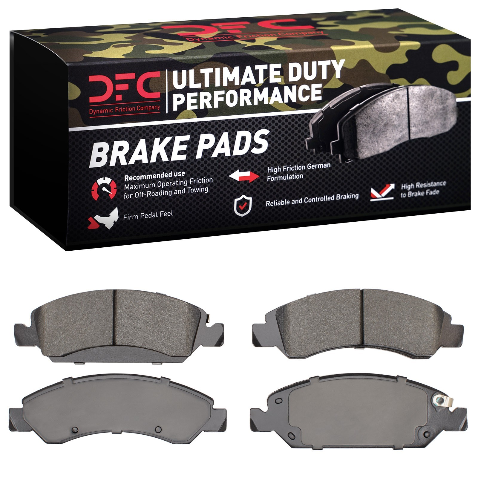 DYN 1400-1363-00 DFC Ultimate Duty Performance Brake Pads - Image 2