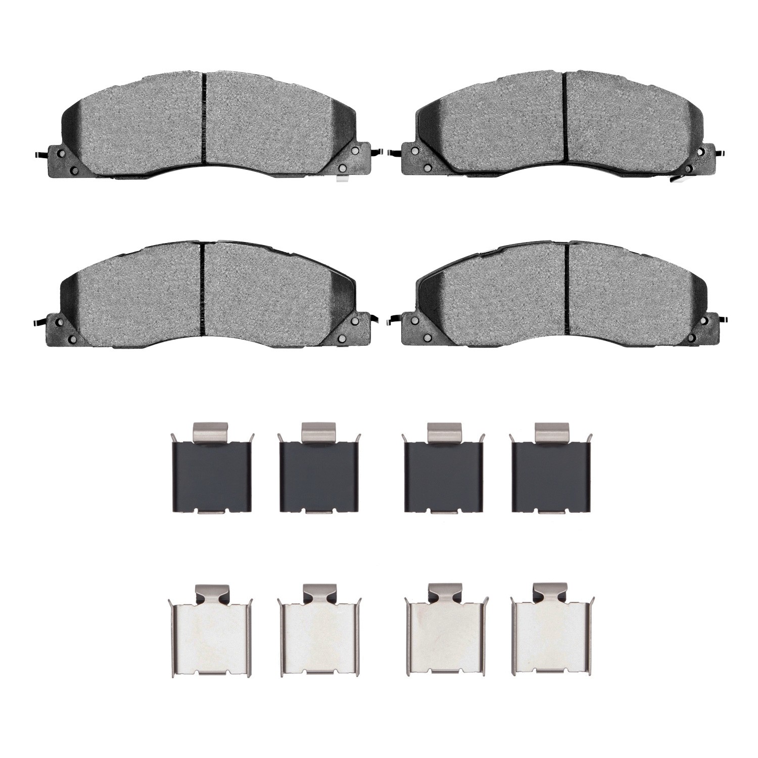 DYN 1400-1399-01 DFC Ultimate Duty Performance Brake Pads and Hardware Kit