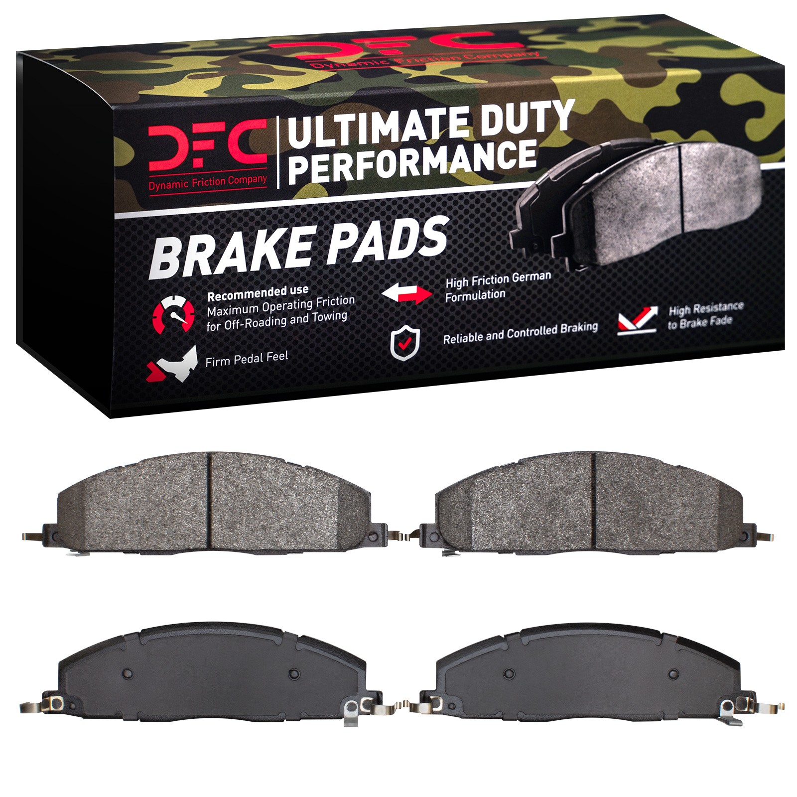 DYN 1400-1400-00 DFC Ultimate Duty Performance Brake Pads - Image 2