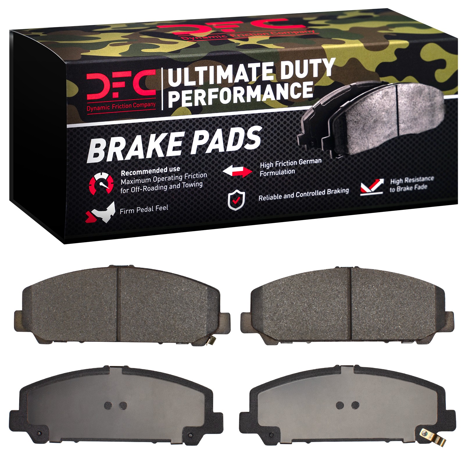 DYN 1400-1509-00 DFC Ultimate Duty Performance Brake Pads - Image 2